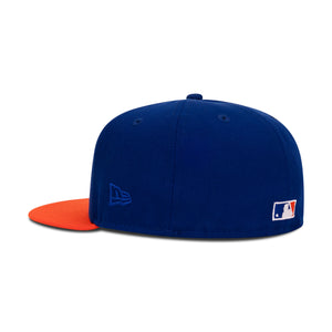 New Era New York Mets Fitted Green Bottom "Royal Blue Orange" (1969 World Series Embroidery)