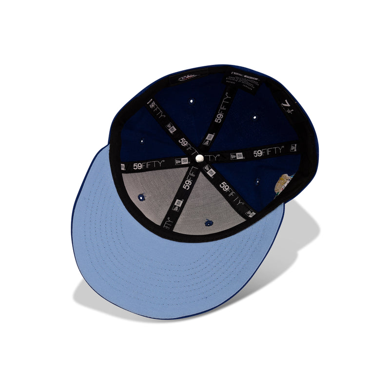 New Era Washington Nationals Fitted Sky Blue Bottom 