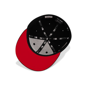 New Era Pittsburgh Pirates Fitted Red Bottom "Black Red Yellow" (1994 All Star Game Embroidery)