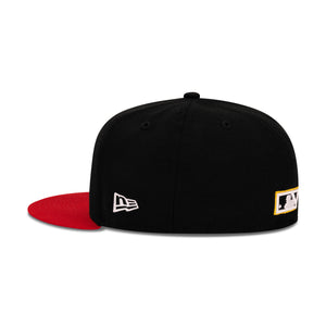 New Era Pittsburgh Pirates Fitted Red Bottom "Black Yellow Red" (1959 All Star Game Embroidery)