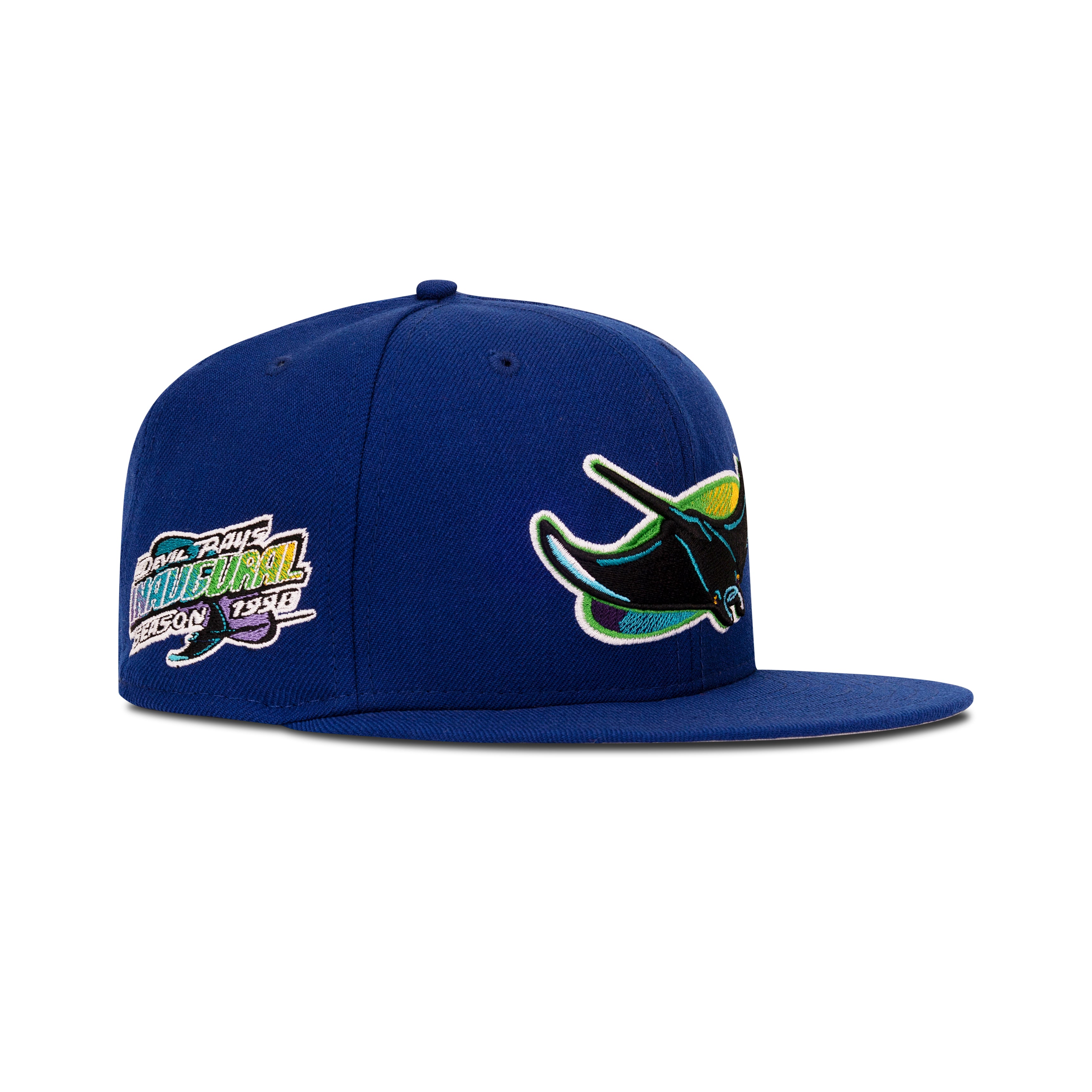 New Era Tampa Bay Rays Fitted Grey Bottom 