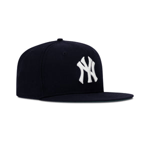 New Era New York Yankees Fitted Green Bottom "Navy Blue" (75th World Series Embroidery)