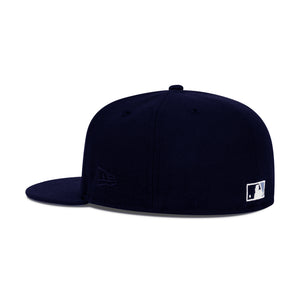 New Era New York Yankees Fitted Sky Bottom "Navy Blue White" (1952 World Series Embroidery)