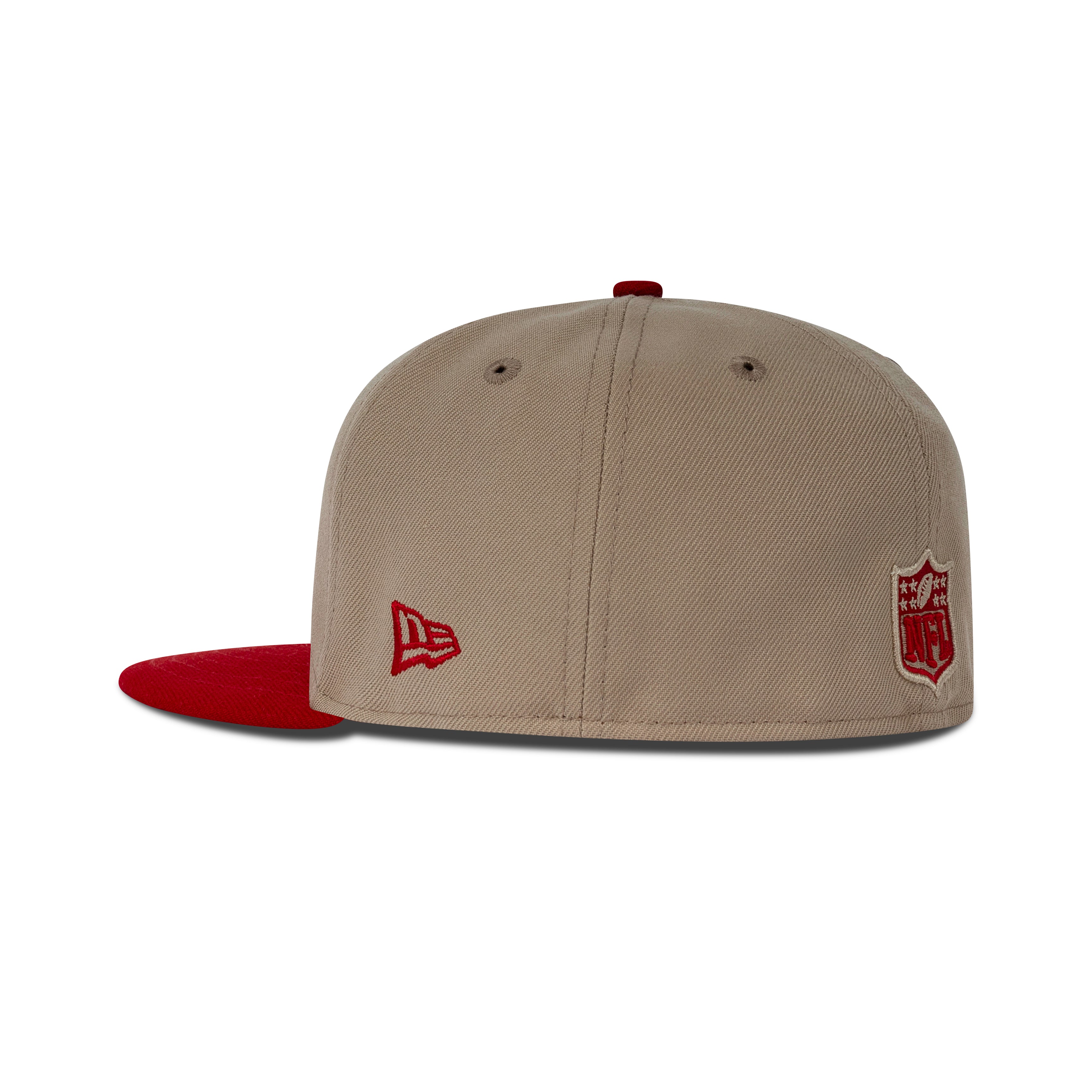 New Era San Francisco 49ers Fitted Grey Bottom 