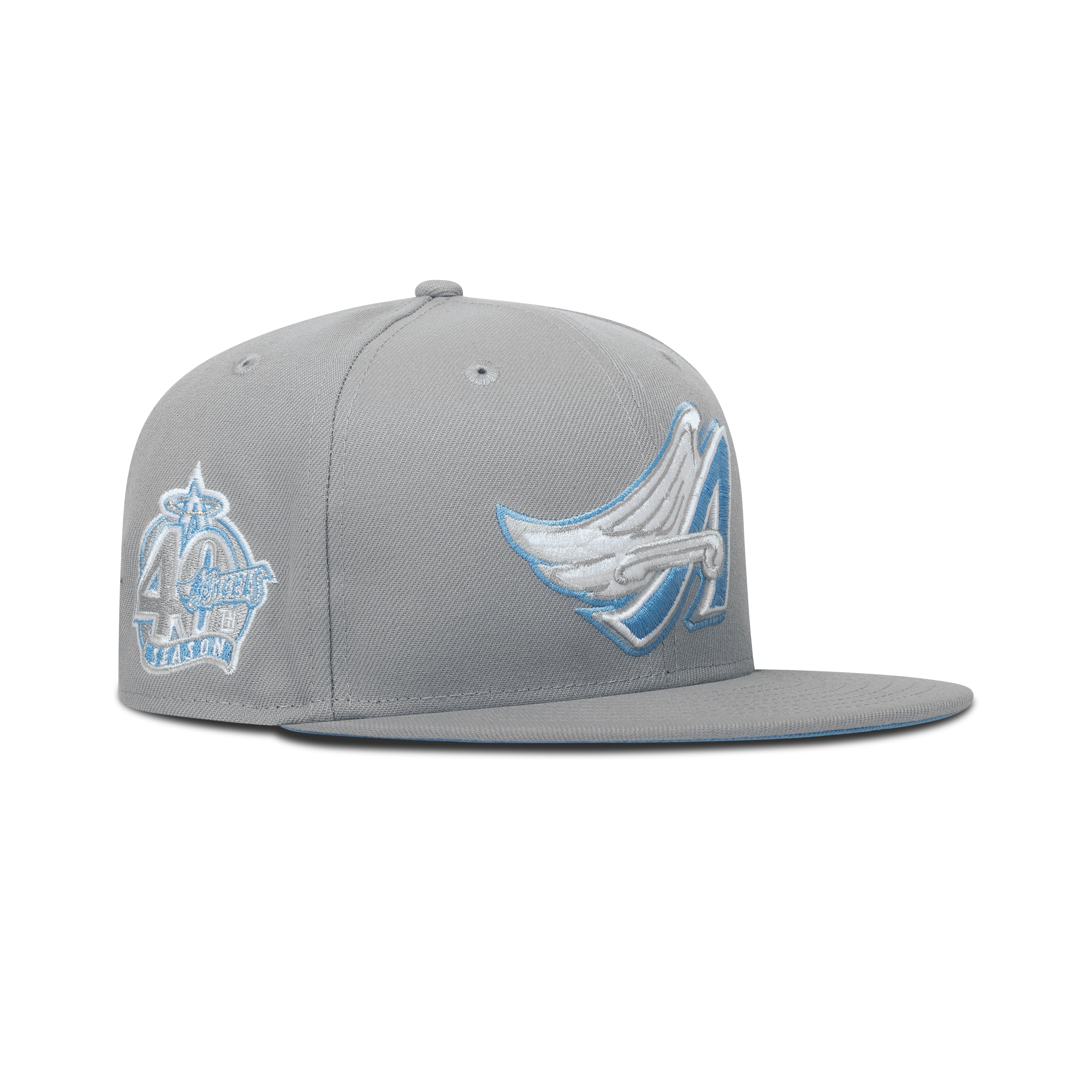 New Era L.A. Anaheim Angels Fitted Sky Bottom 