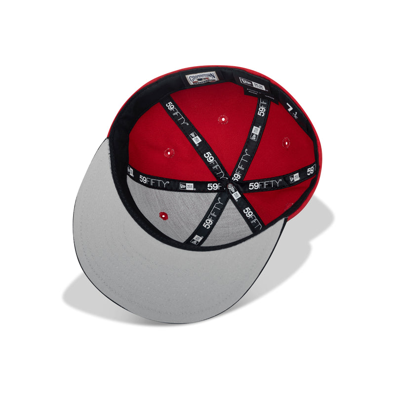 New Era L.A. Anaheim Angels Fitted Grey Bottom 
