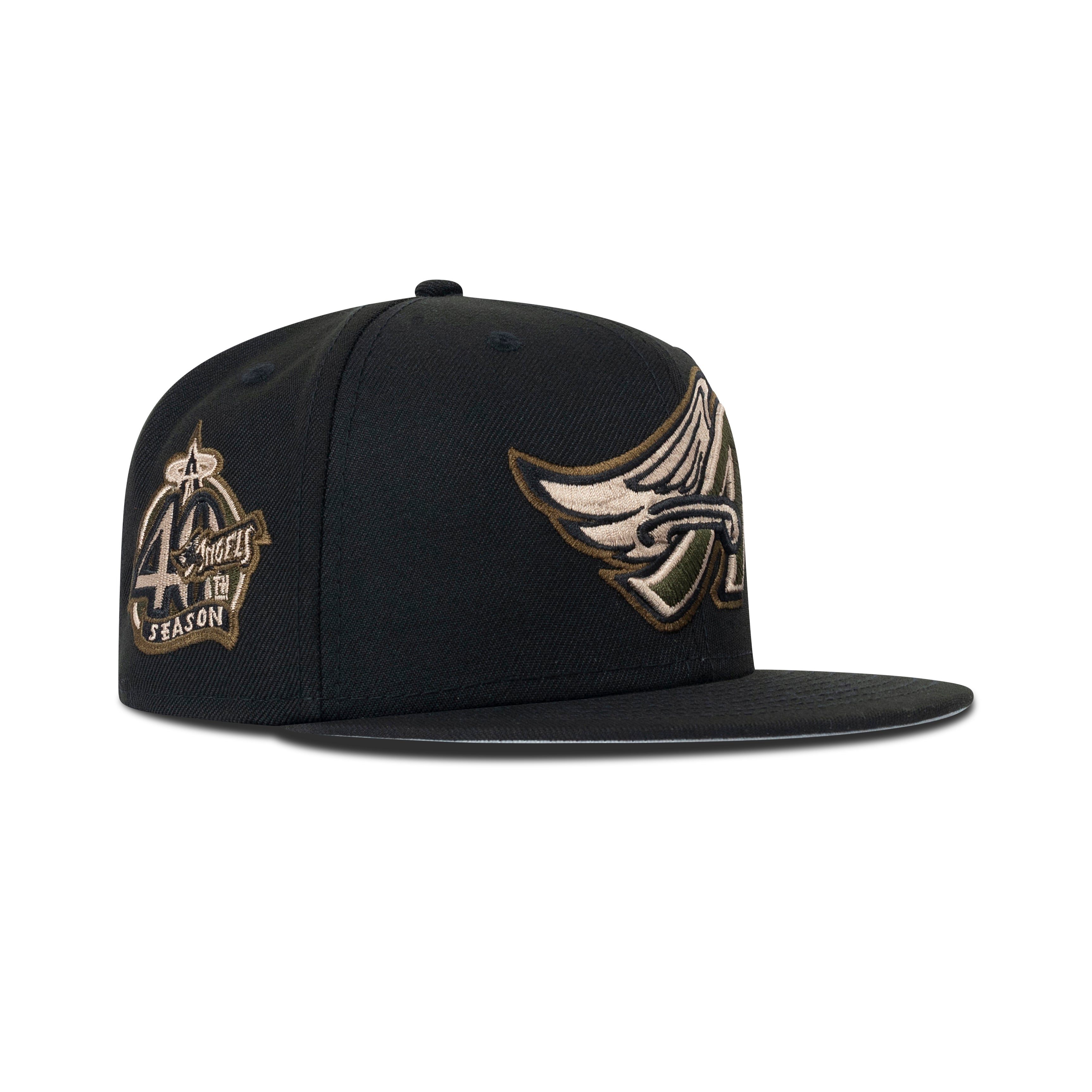 New Era L.A. Anaheim Angels Fitted Grey Bottom 