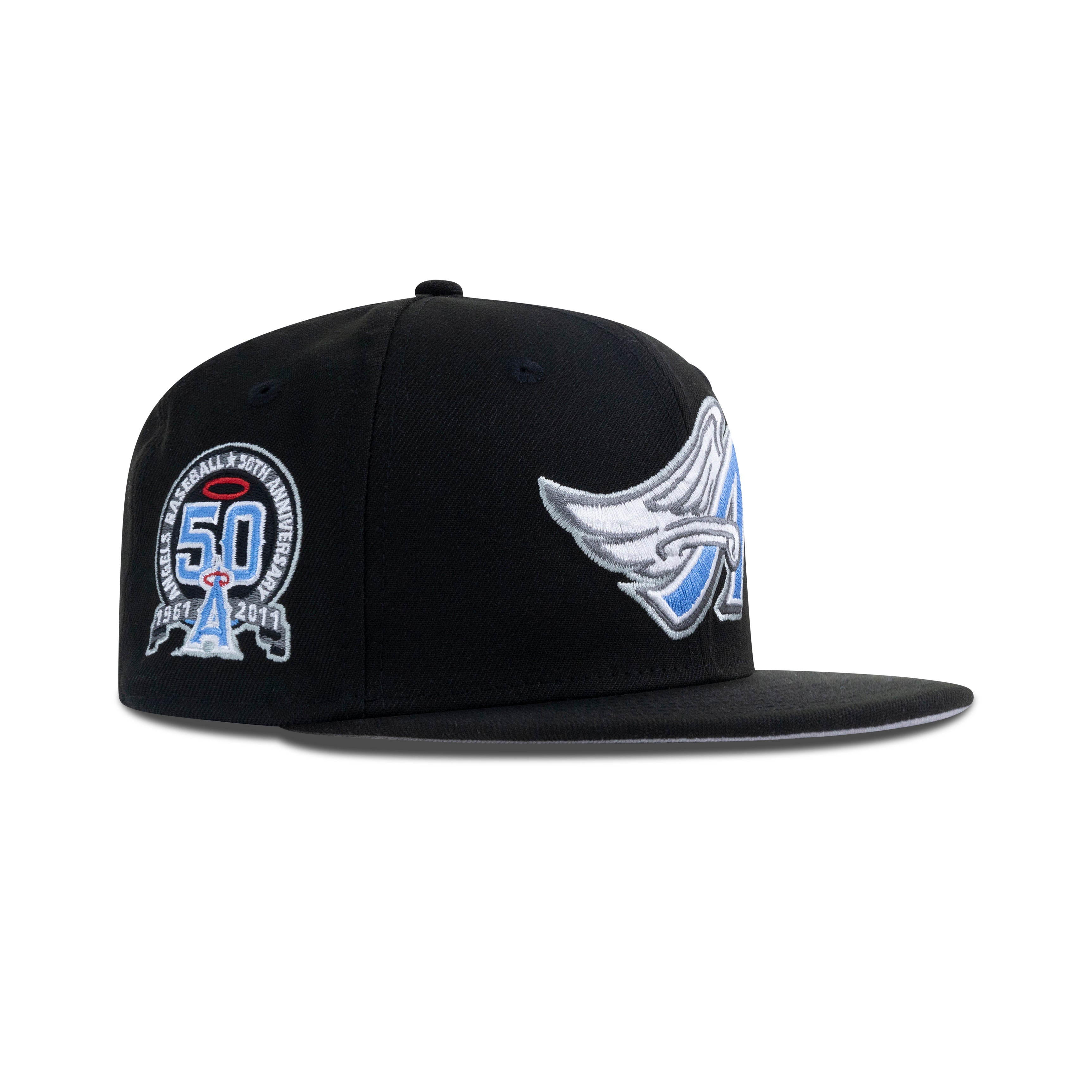 New Era L.A. Anaheim Angels Fitted Sky Bottom 
