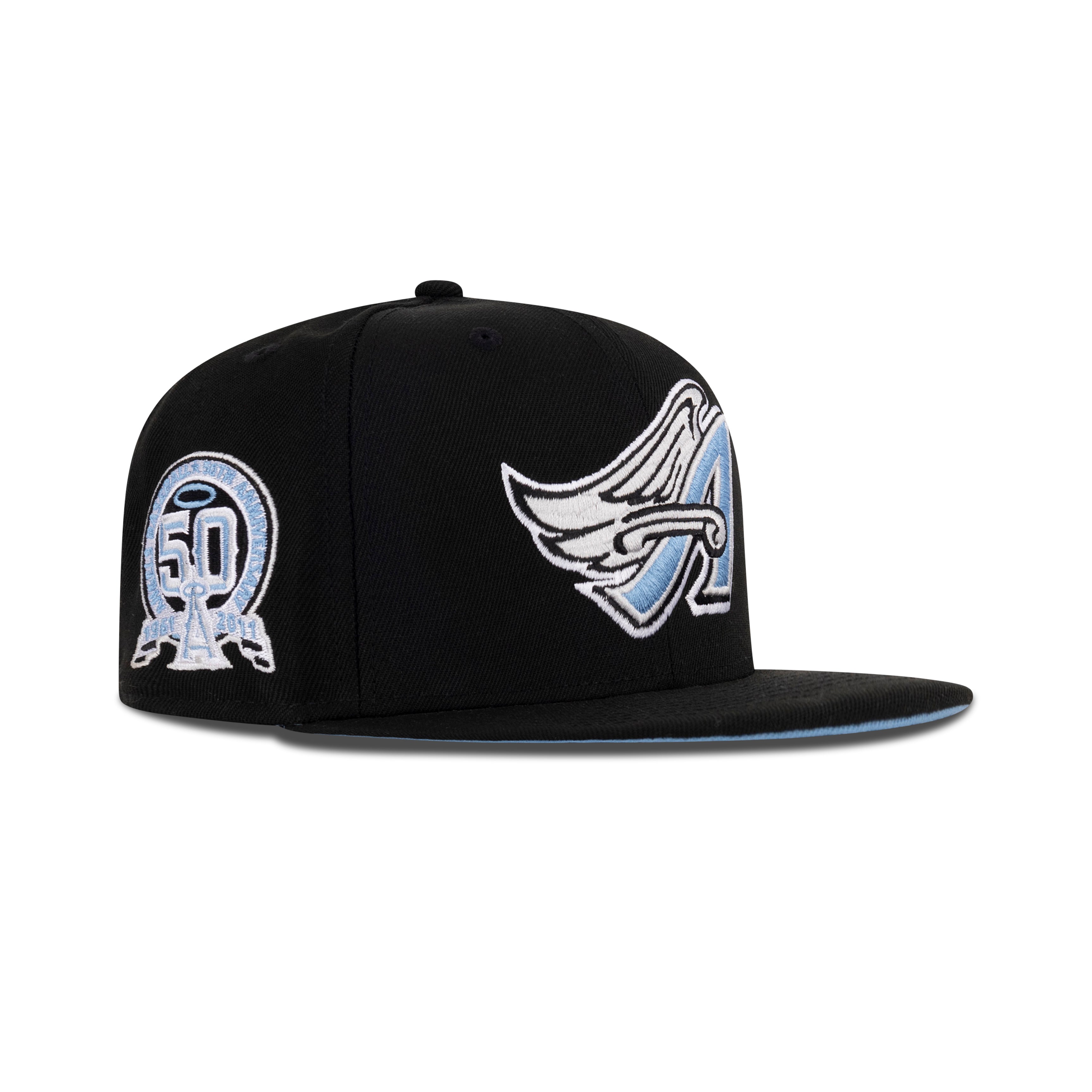 New Era L.A. Anaheim Angels Fitted Sky Bottom 