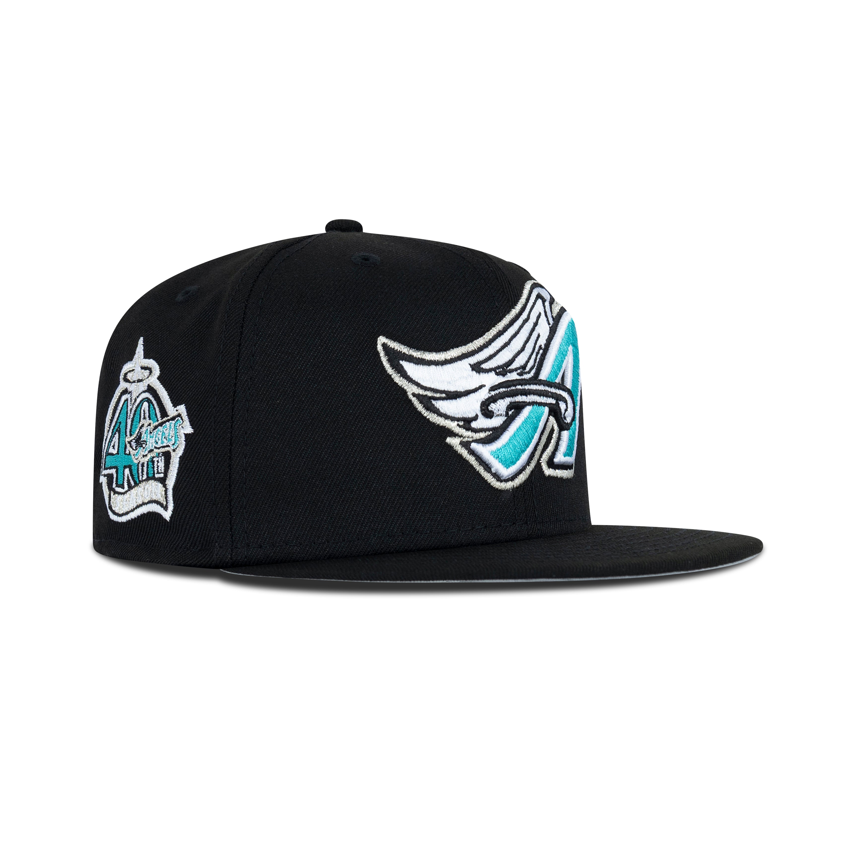 New Era L.A. Anaheim Angels Fitted Grey Bottom 