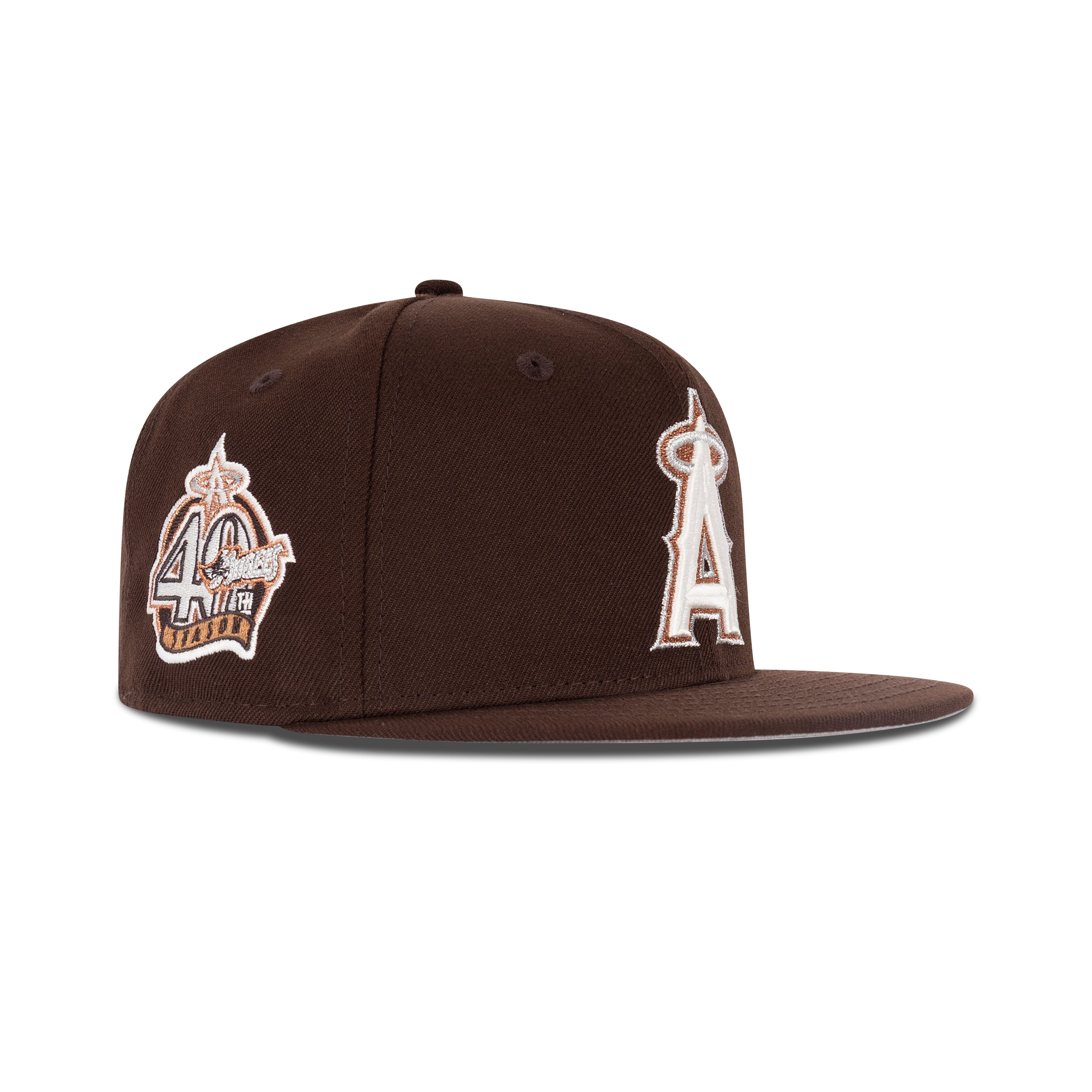 New Era L.A. Anaheim Angels Fitted Grey Bottom 