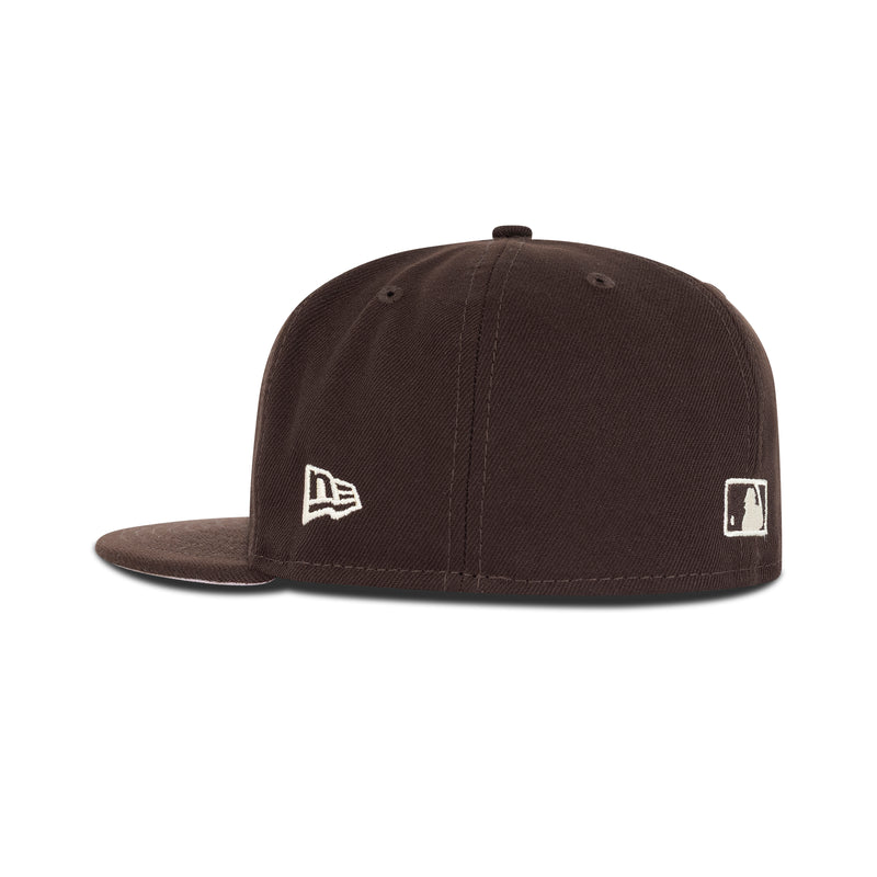 New Era L.A. Anaheim Angels Fitted Pink Bottom 