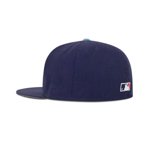 New Era L.A. Anaheim Angels Fitted Grey Bottom "Navy Red" (2010 All Star Game Embroidery)