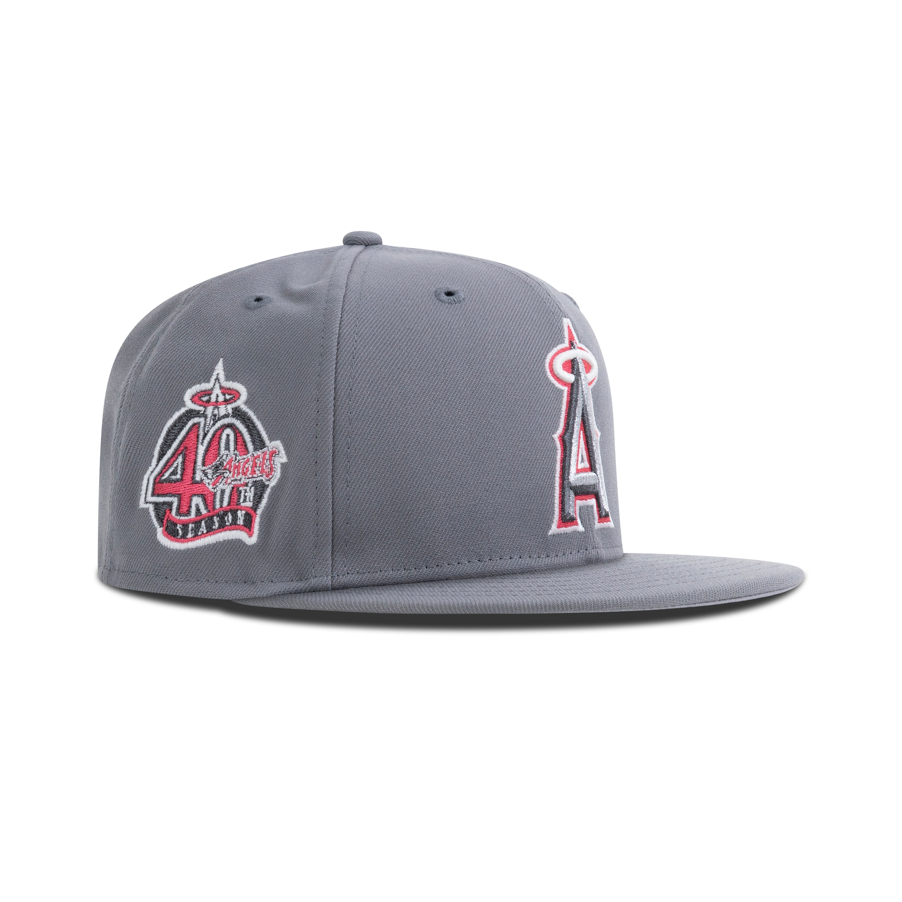 New Era Anaheim Angels Fitted Gray Bottom 