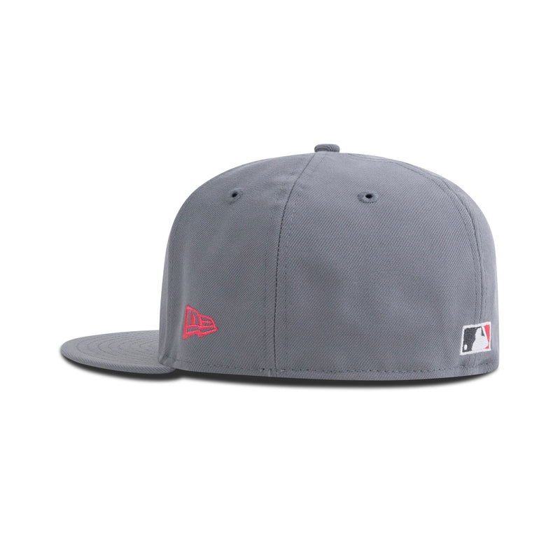 New Era Anaheim Angels Fitted Gray Bottom 