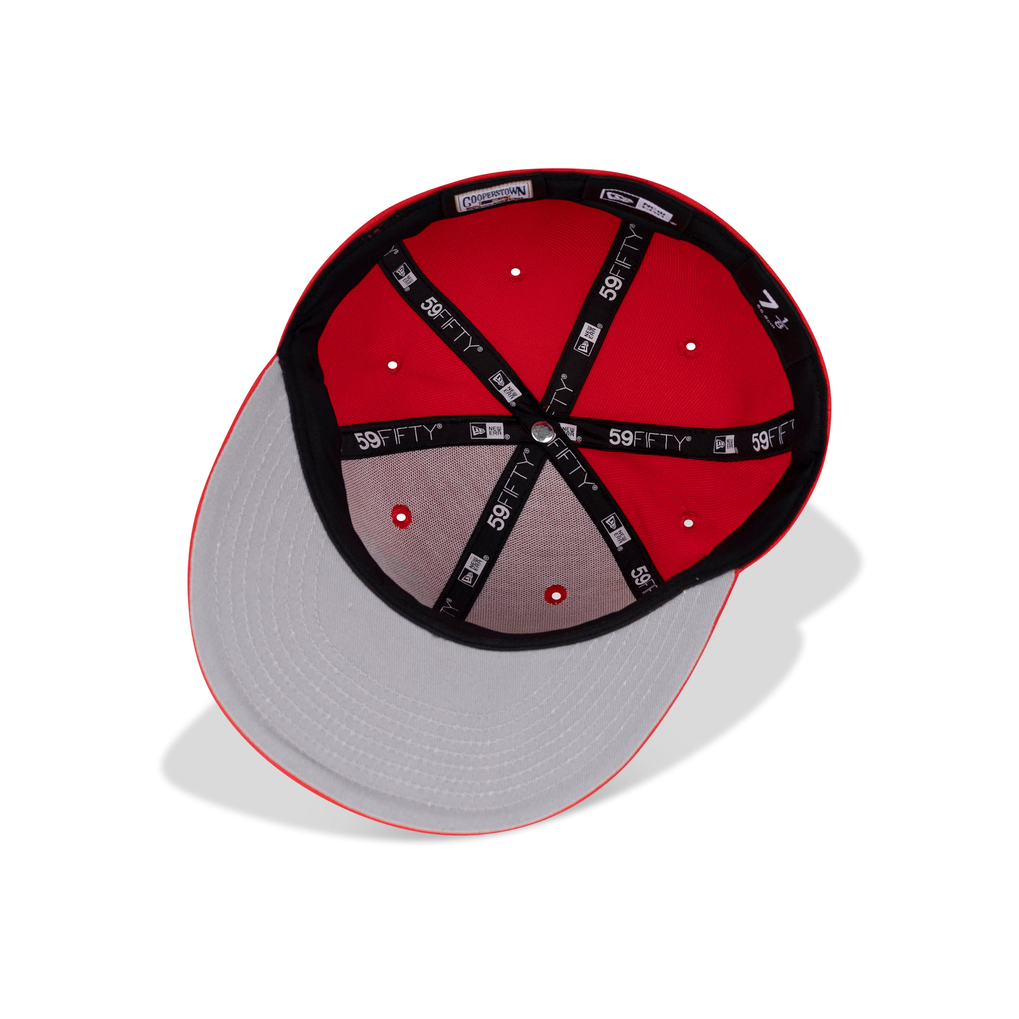 New Era L.A. Anaheim Angels Fitted Grey Bottom 
