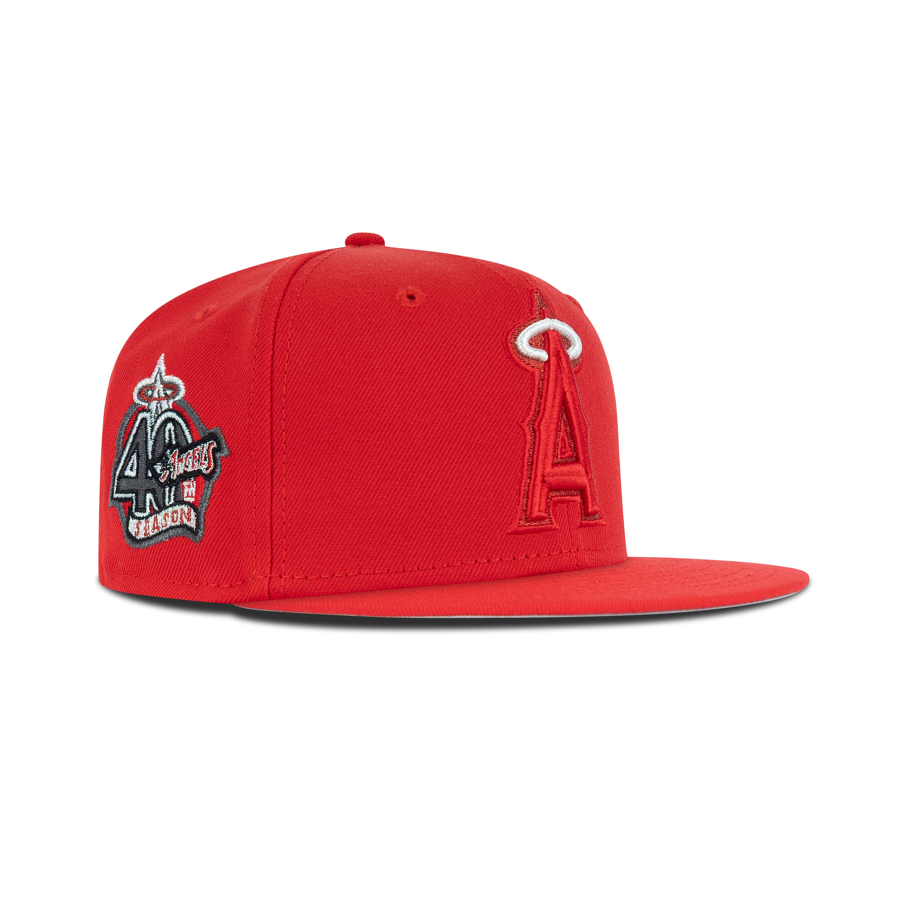 New Era L.A. Anaheim Angels Fitted Grey Bottom 