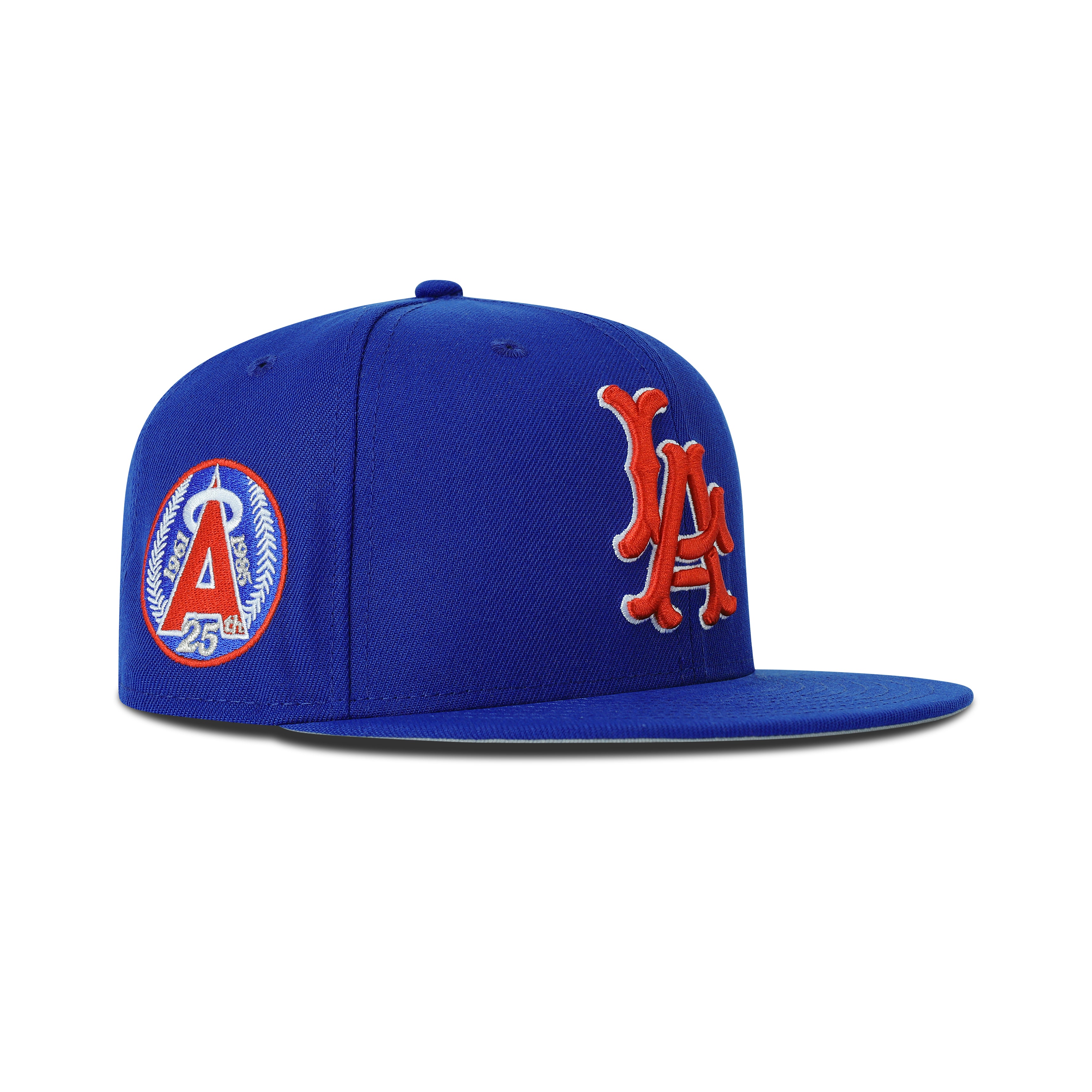 New Era L.A. Anaheim Angels Fitted Grey Bottom 