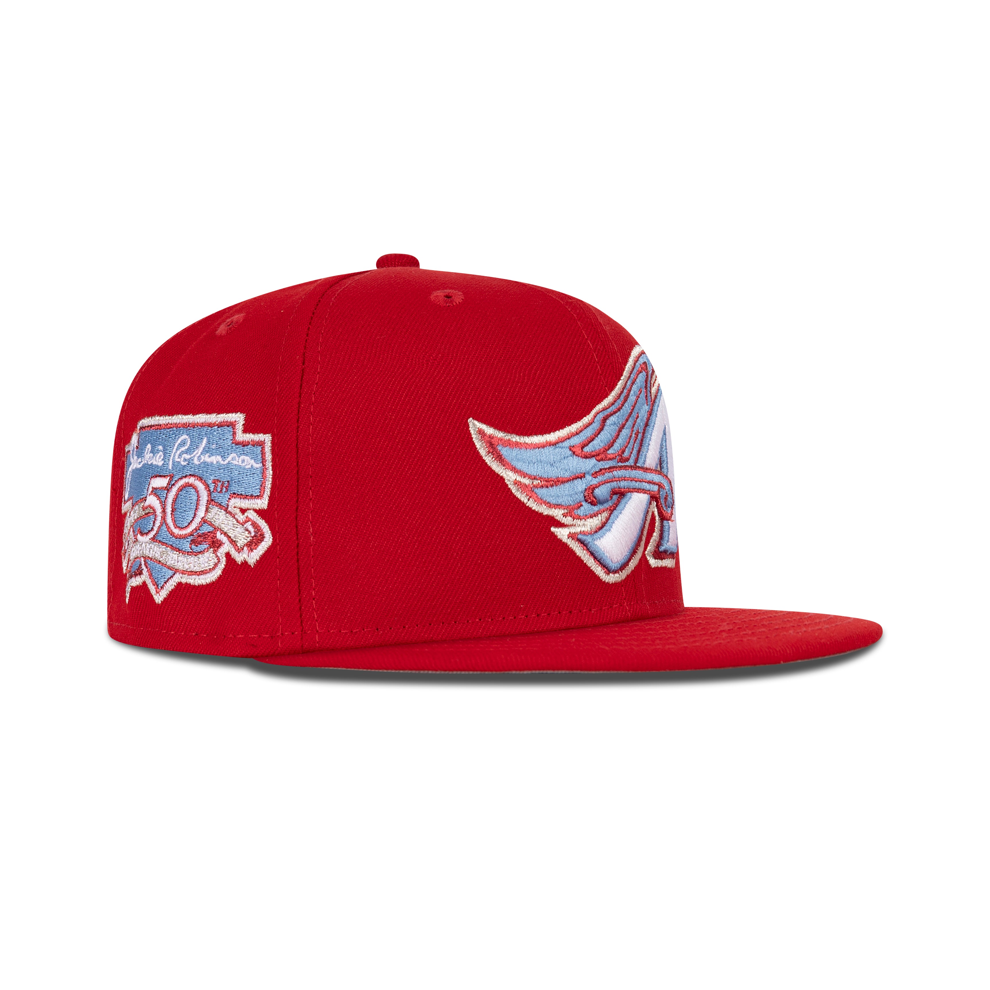 New Era L.A. Anaheim Angels Fitted Grey Bottom 