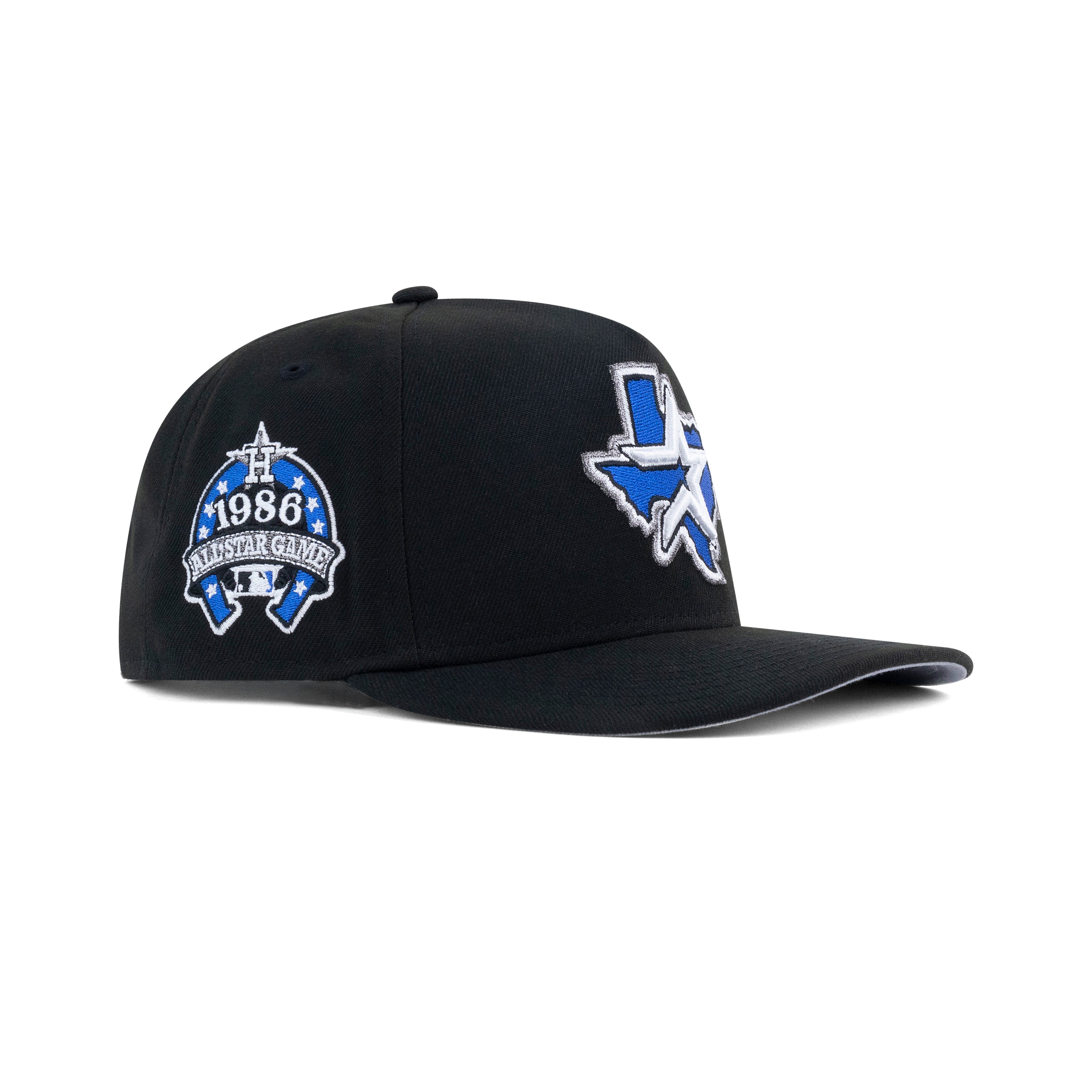New Era Houston Astros A-Frame Snapback Grey Bottom 