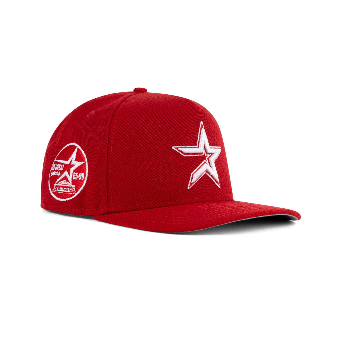 New Era Houston Astros A-Frame Snapback Grey Bottom 