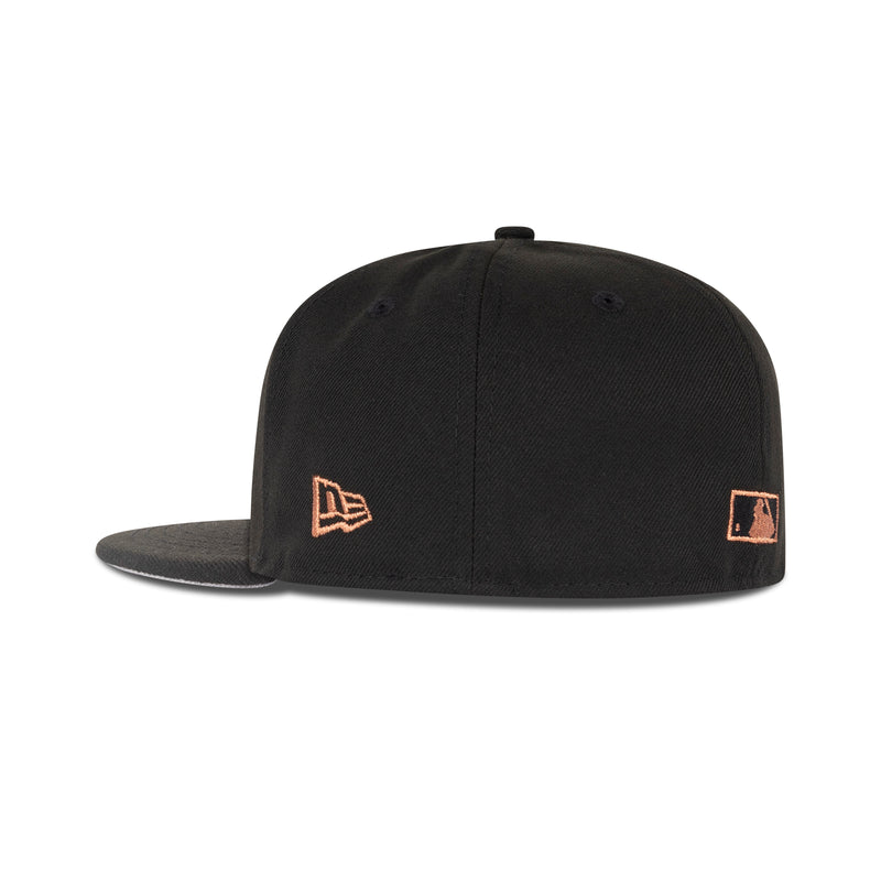 New Era Houston Astros Fitted Grey Bottom 