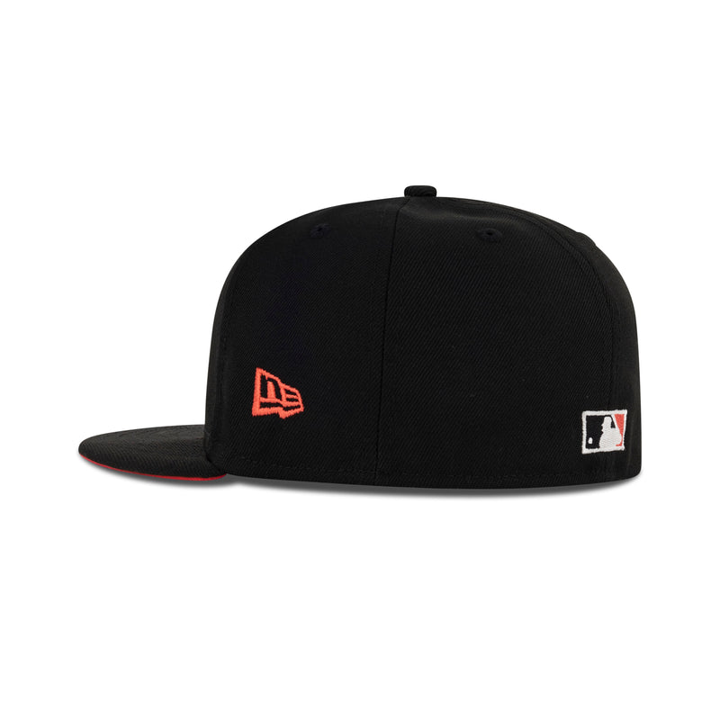 New Era Houston Astros Fitted Lava Red Bottom 