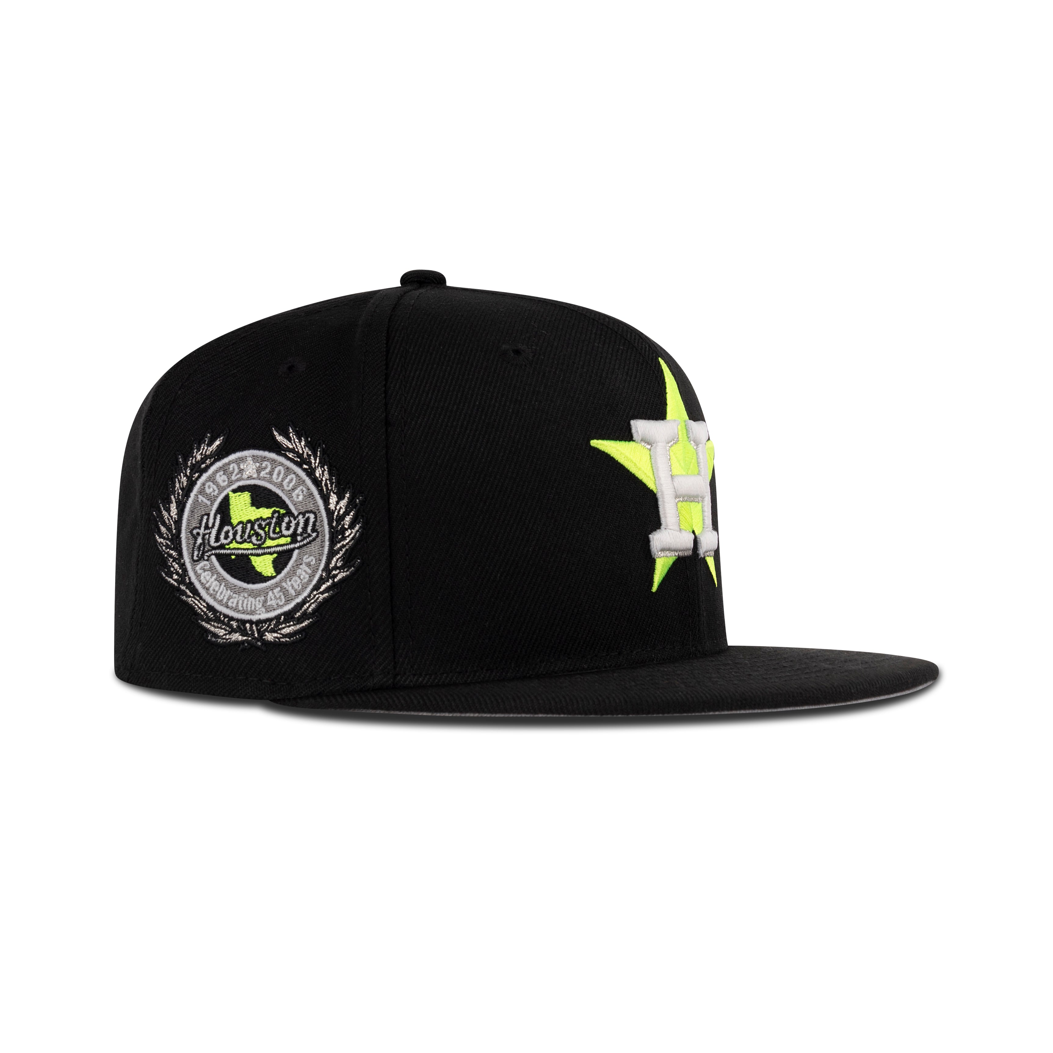 New Era Houston Astros Fitted Grey Bottom 