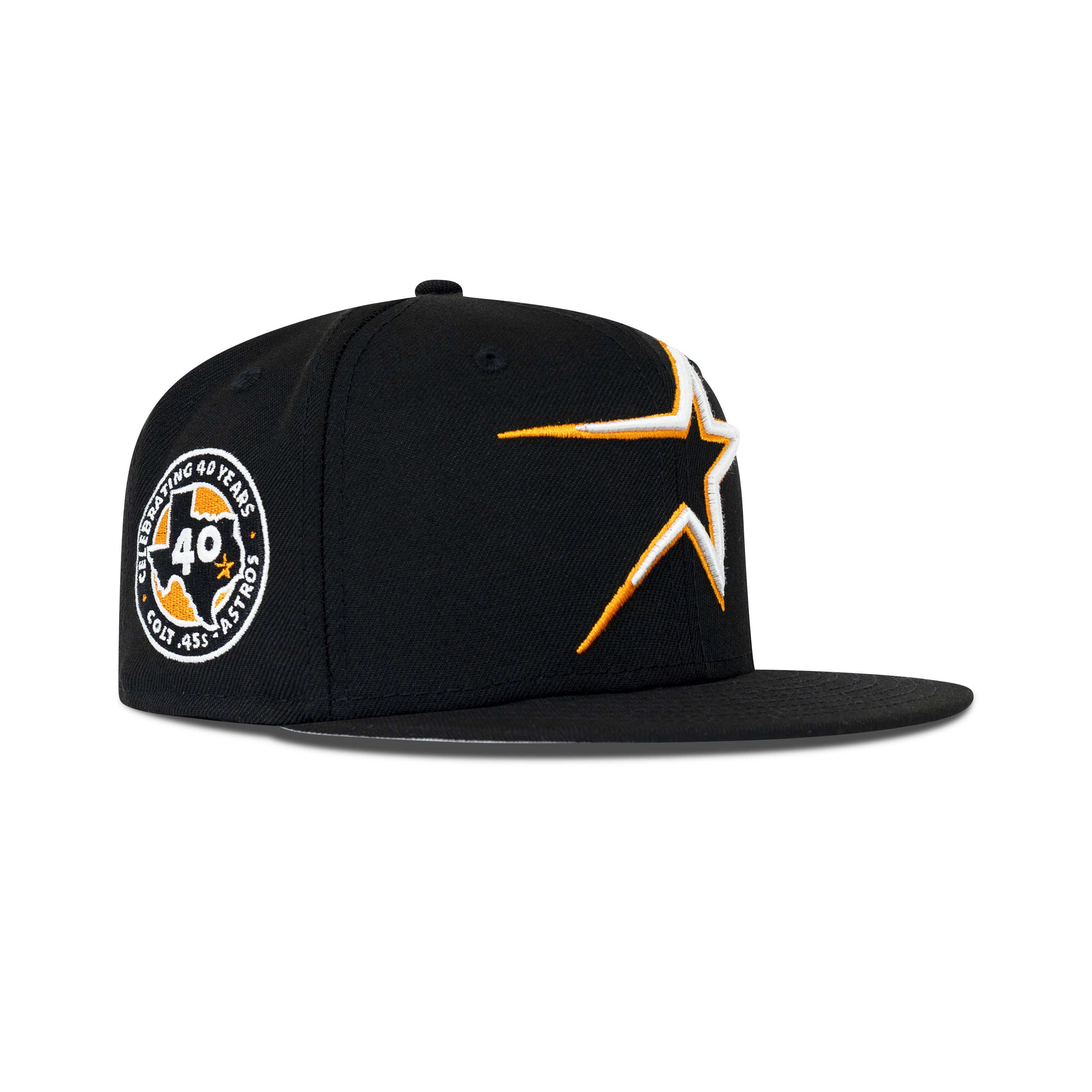 New Era Houston Astros Fitted Grey Bottom 