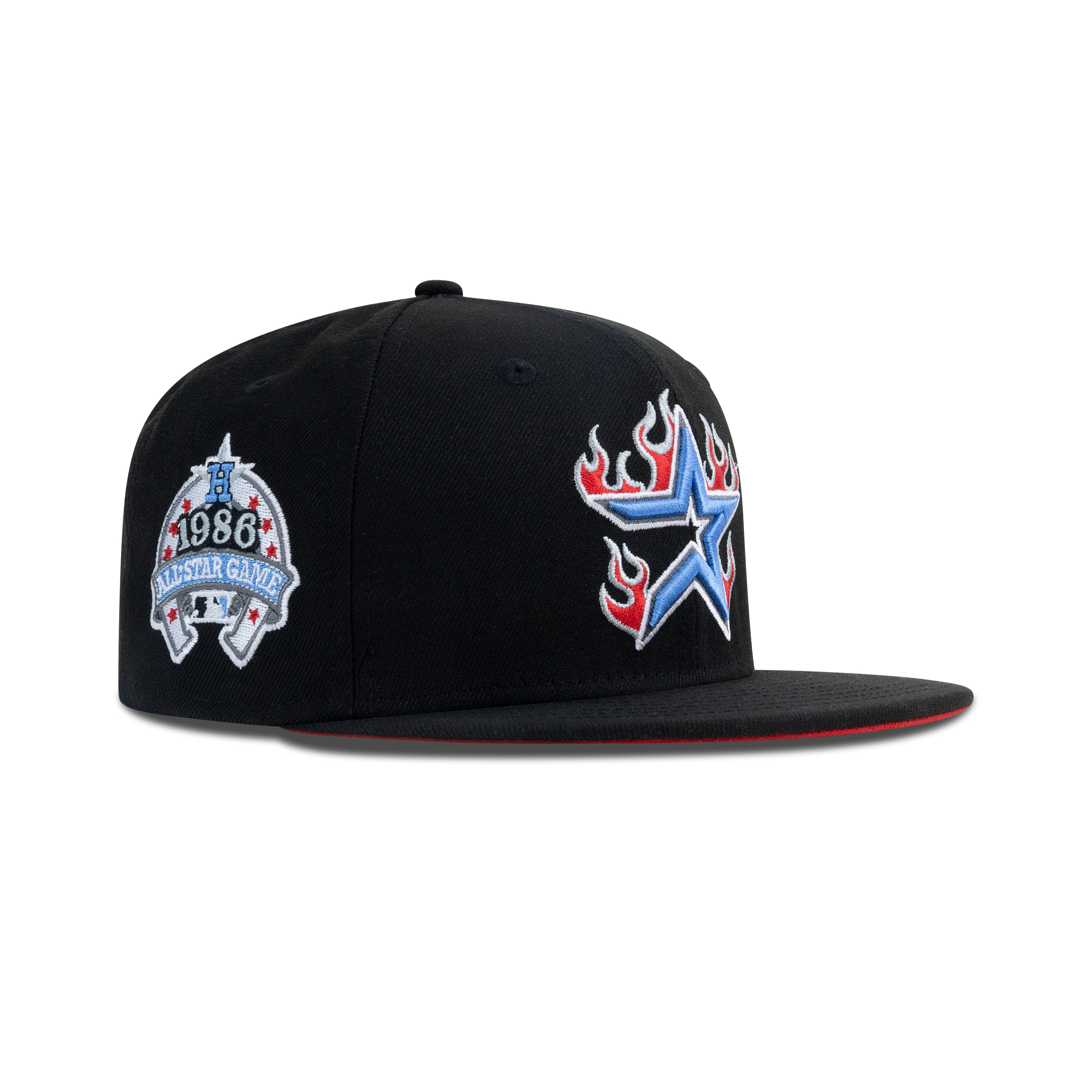 New Era Houston Astros Fitted Front Door Red Bottom 
