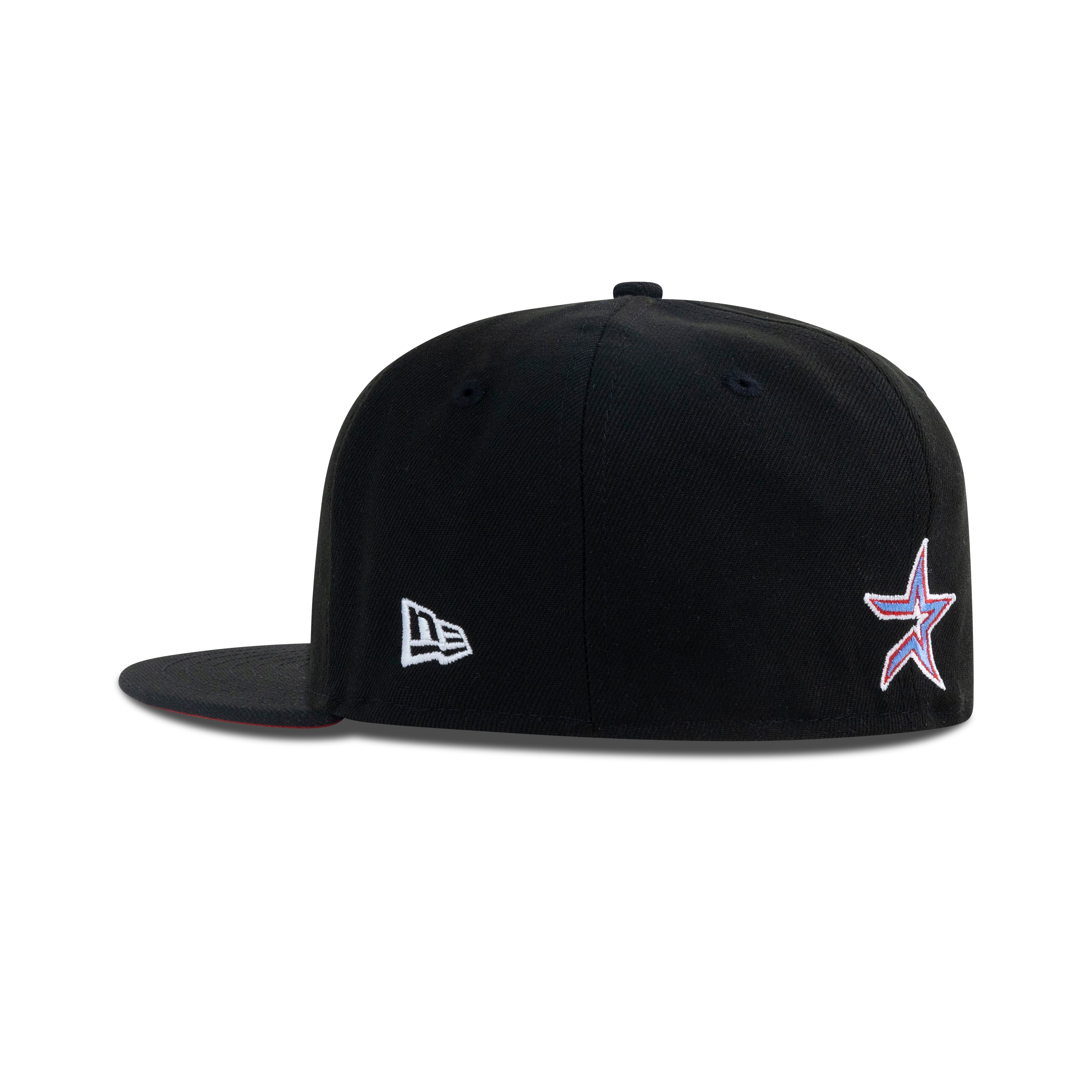 New Era Houston Astros Fitted Front Door Red Bottom 