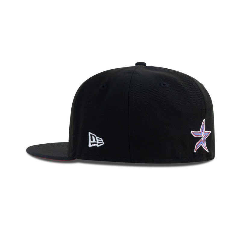 New Era Houston Astros Fitted Front Door Red Bottom 