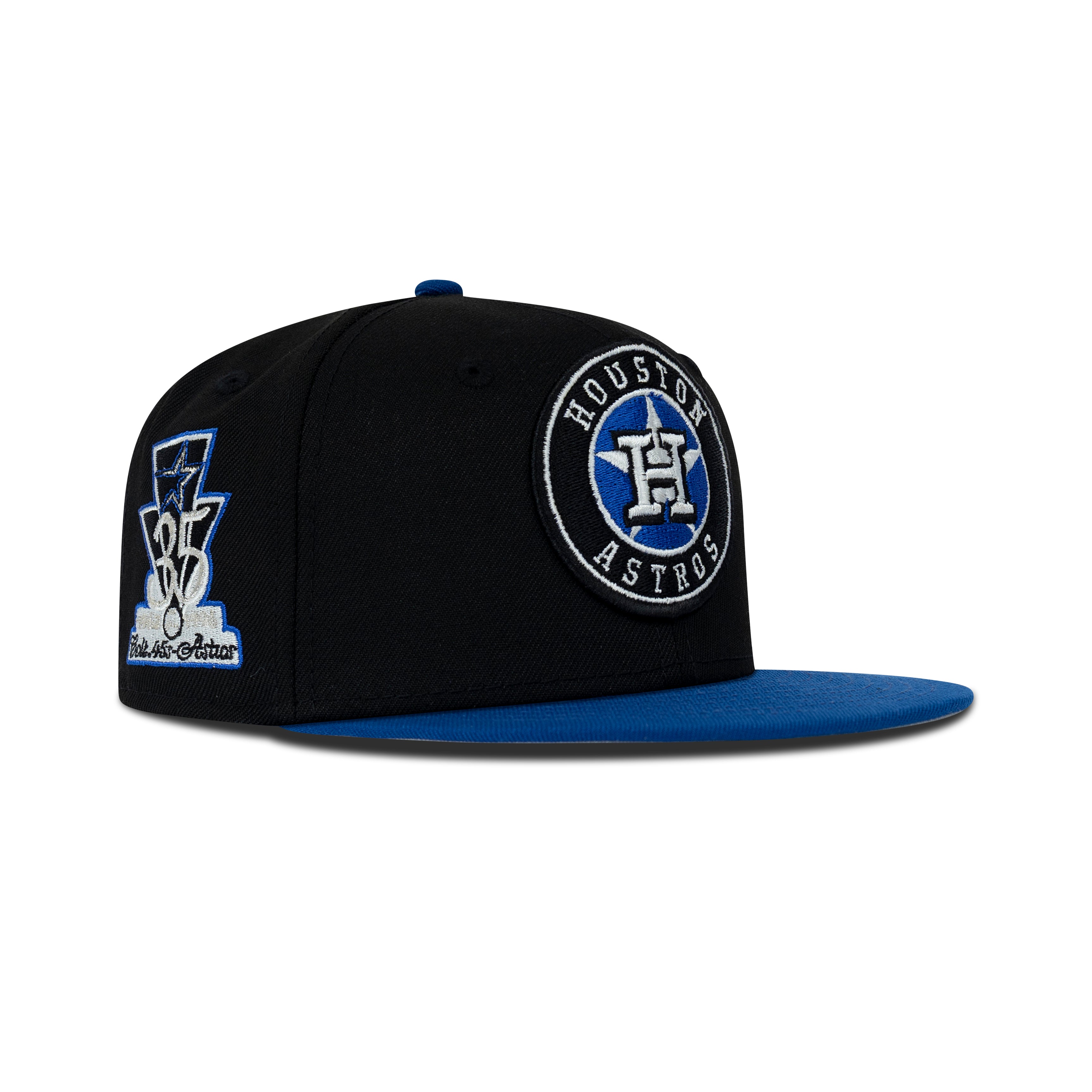 New Era Houston Astros H Logo Fitted Grey Bottom 