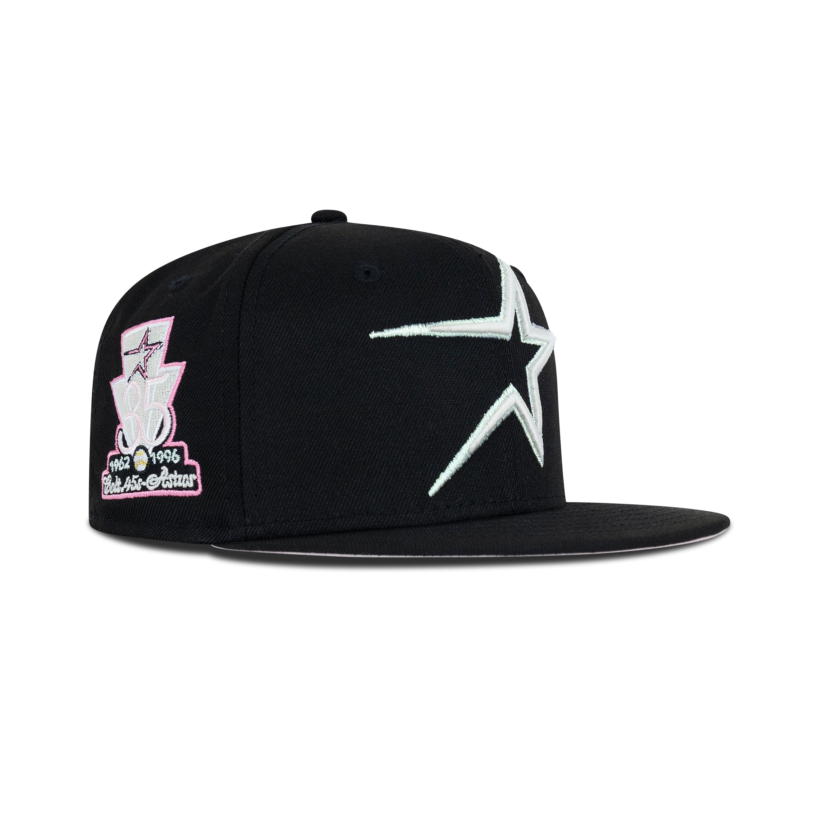 New Era Houston Astros Fitted Pink Bottom 