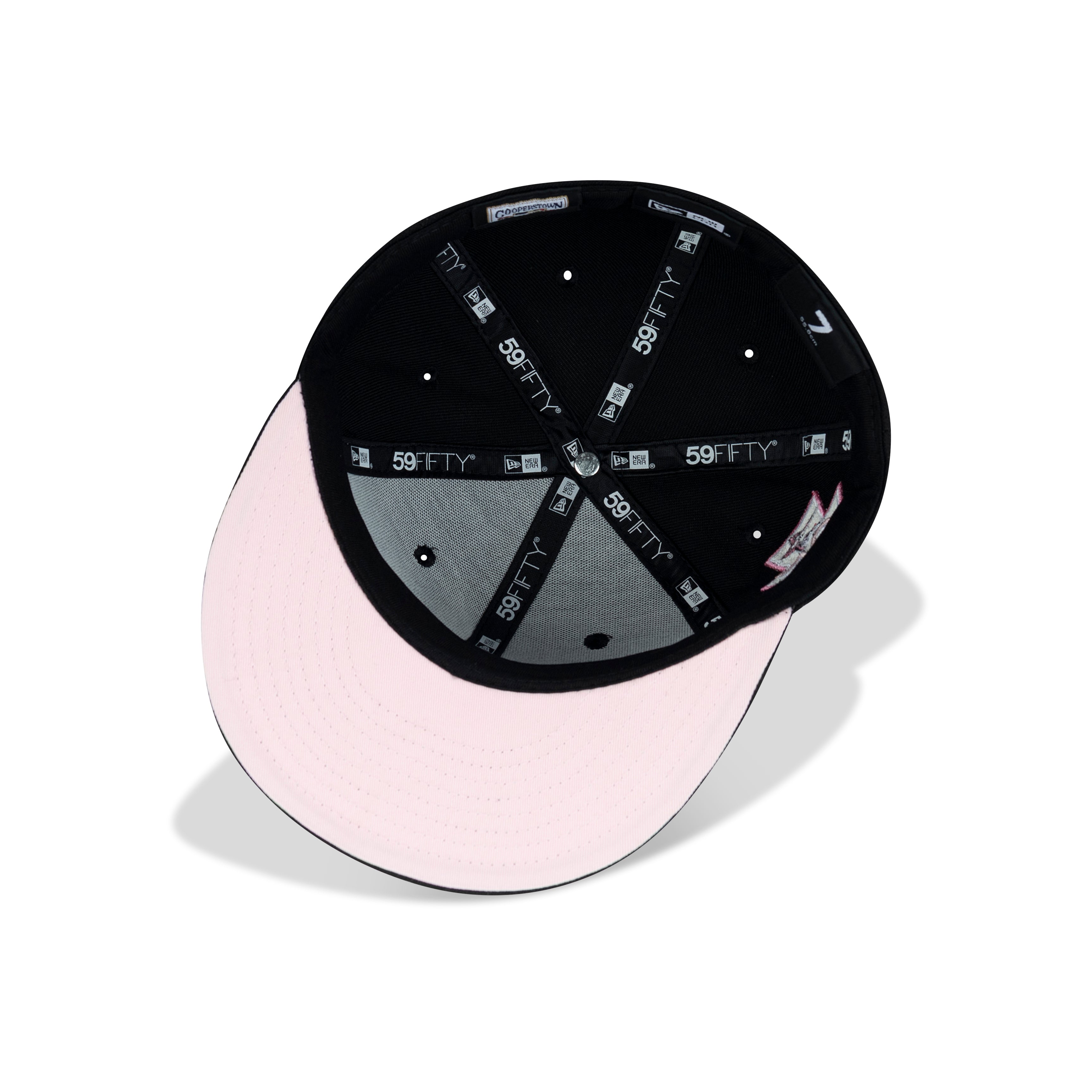 New Era Houston Astros Fitted Pink Bottom 