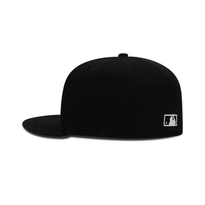 New Era Houston Astros Fitted Green Bottom "Black White" (40th Anniversary Embroidery)