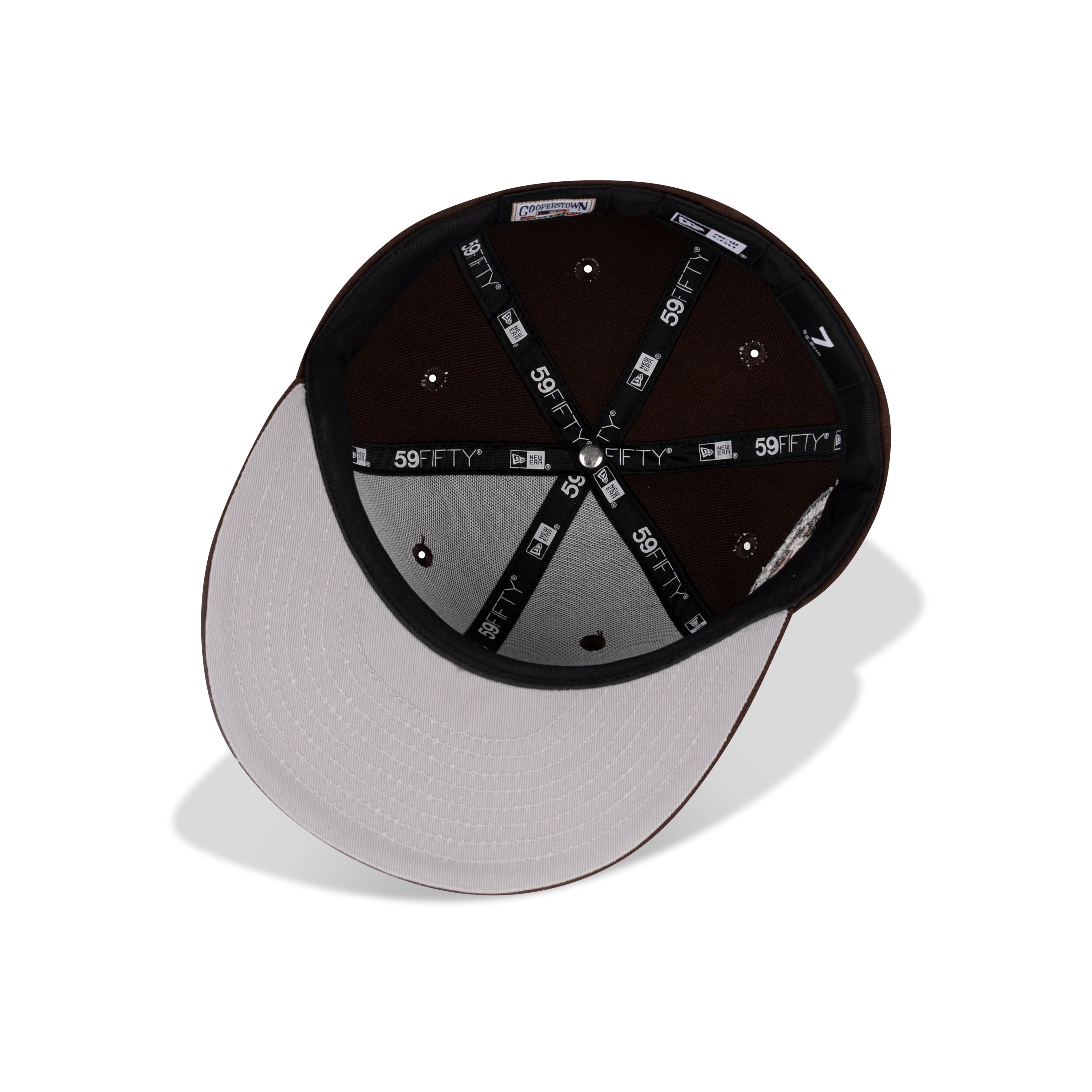 New Era Houston Astros H Logo Fitted Grey Bottom 