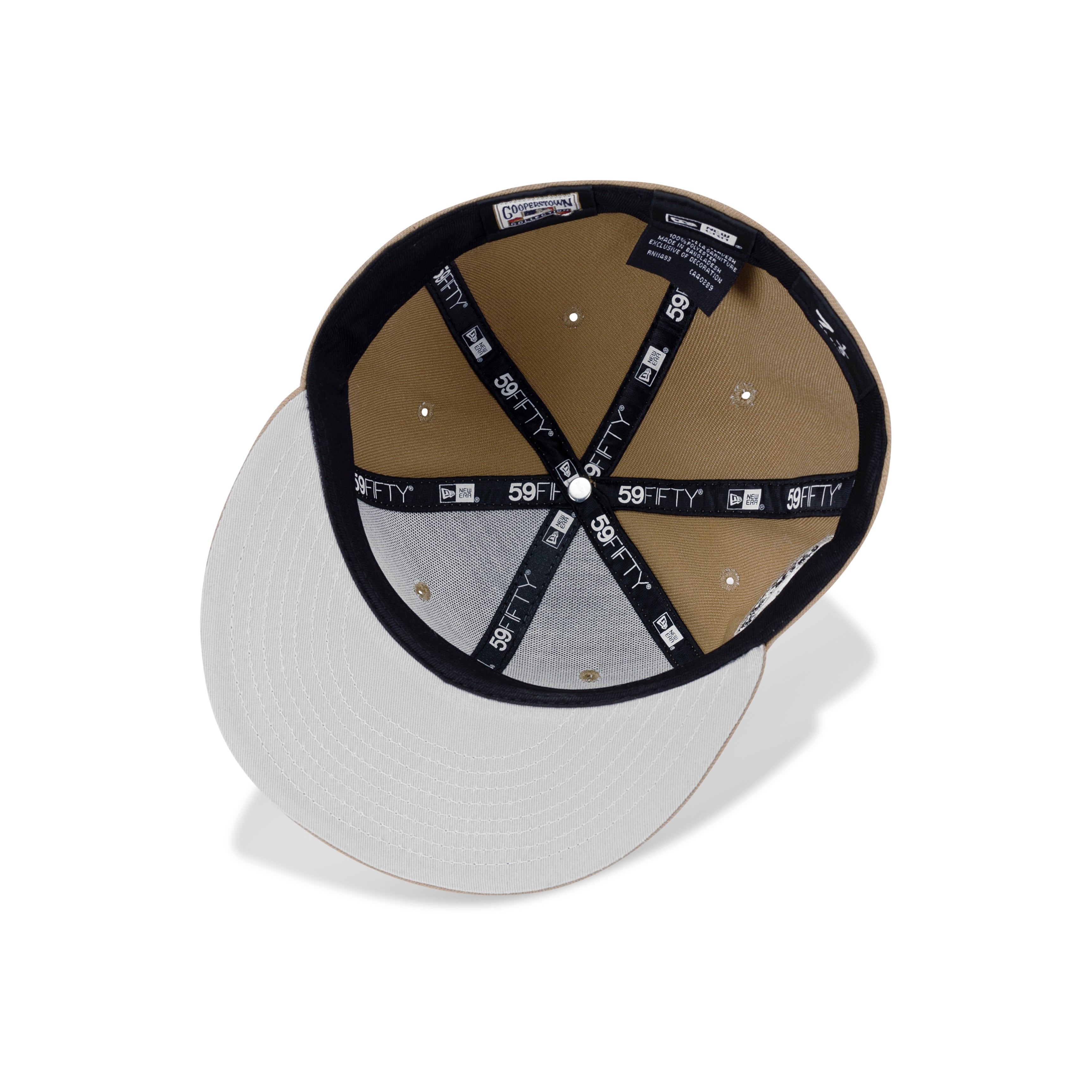 New Era Houston Astros Fitted Grey Bottom 