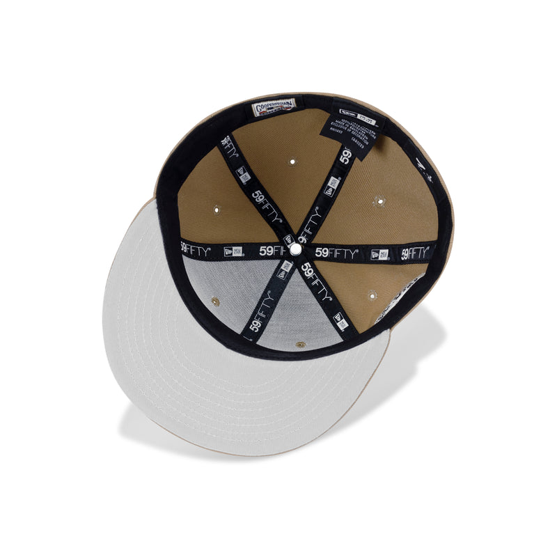 New Era Houston Astros Fitted Grey Bottom 