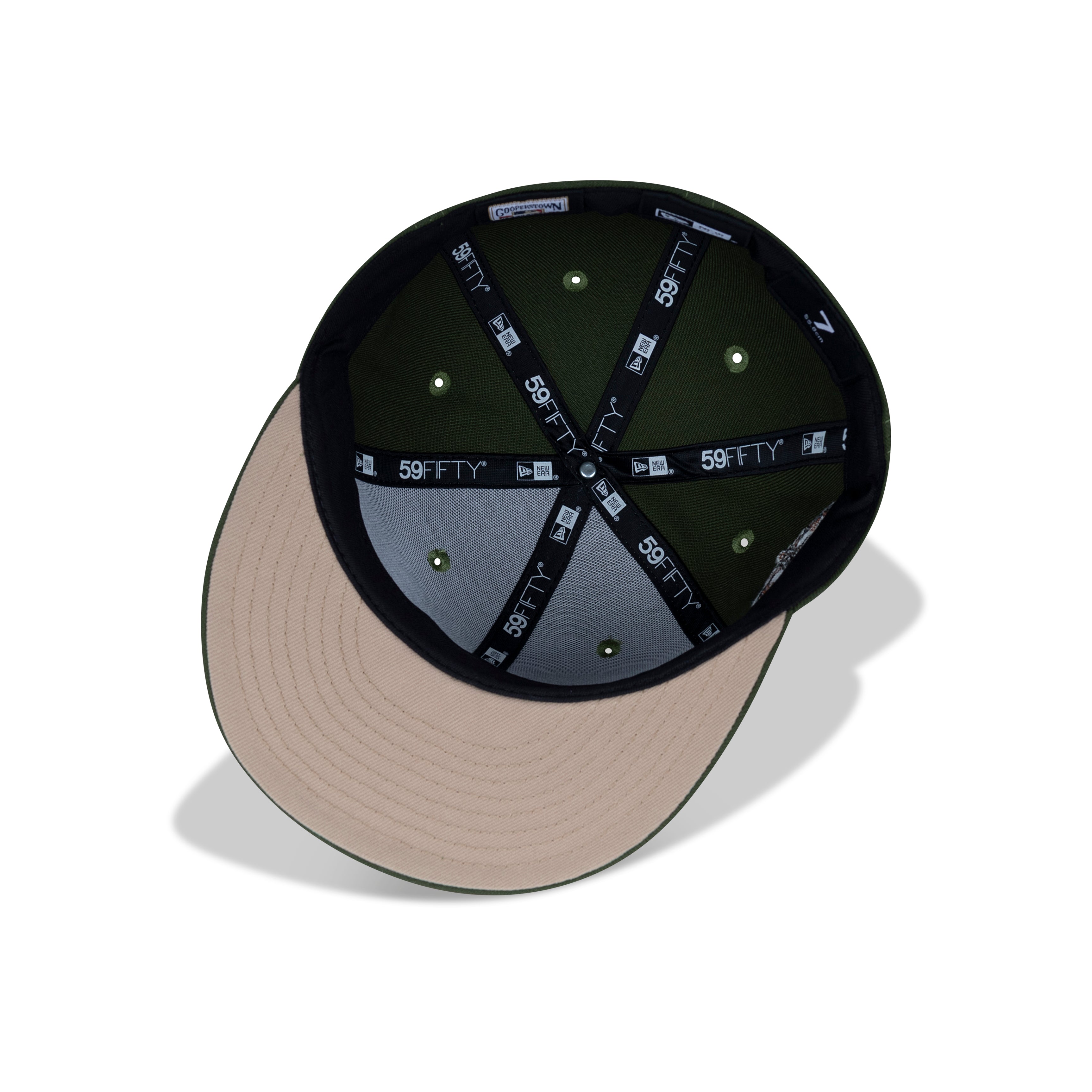 New Era Houston Astros Fitted Beige Bottom 