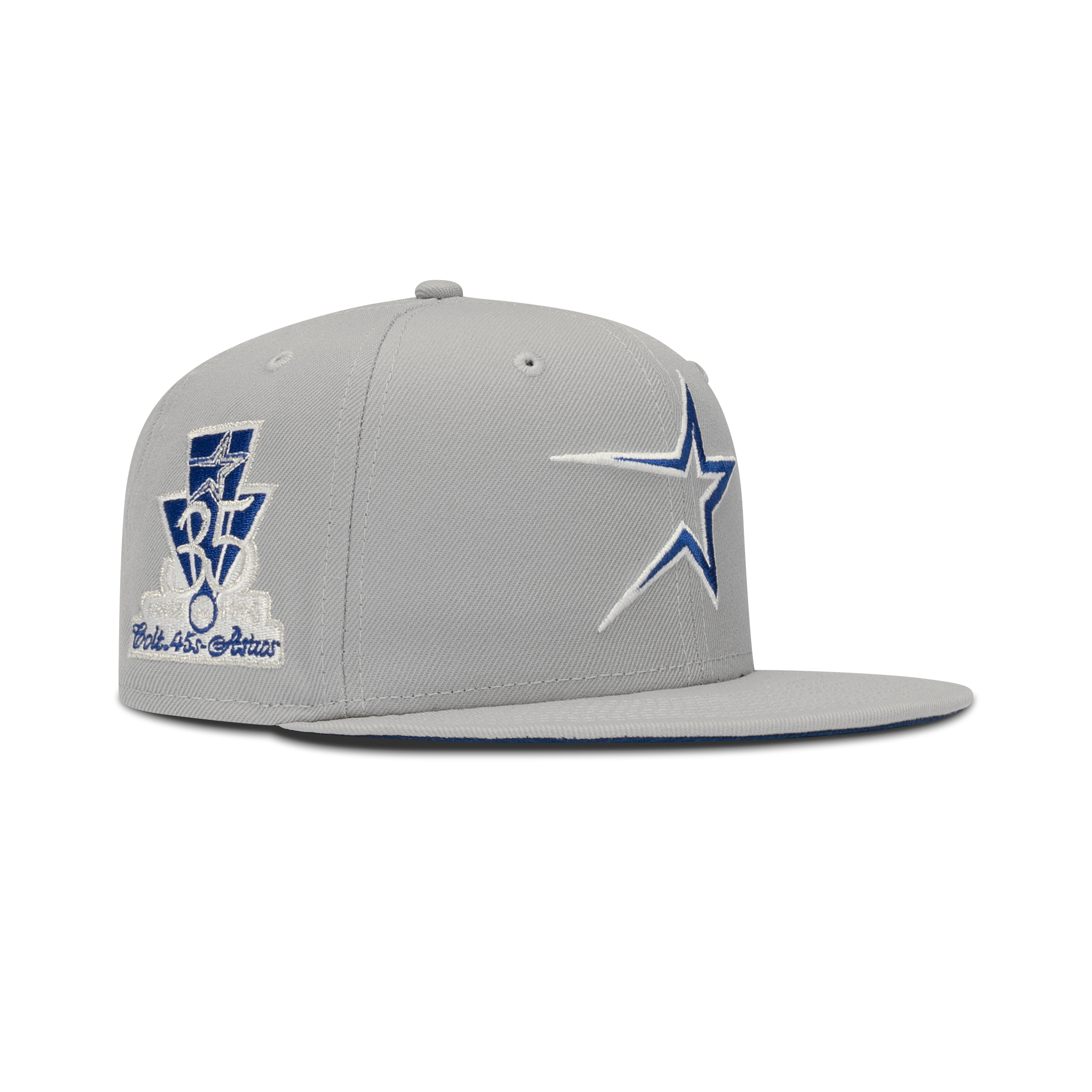 New Era Houston Astros Fitted Royal Bottom 