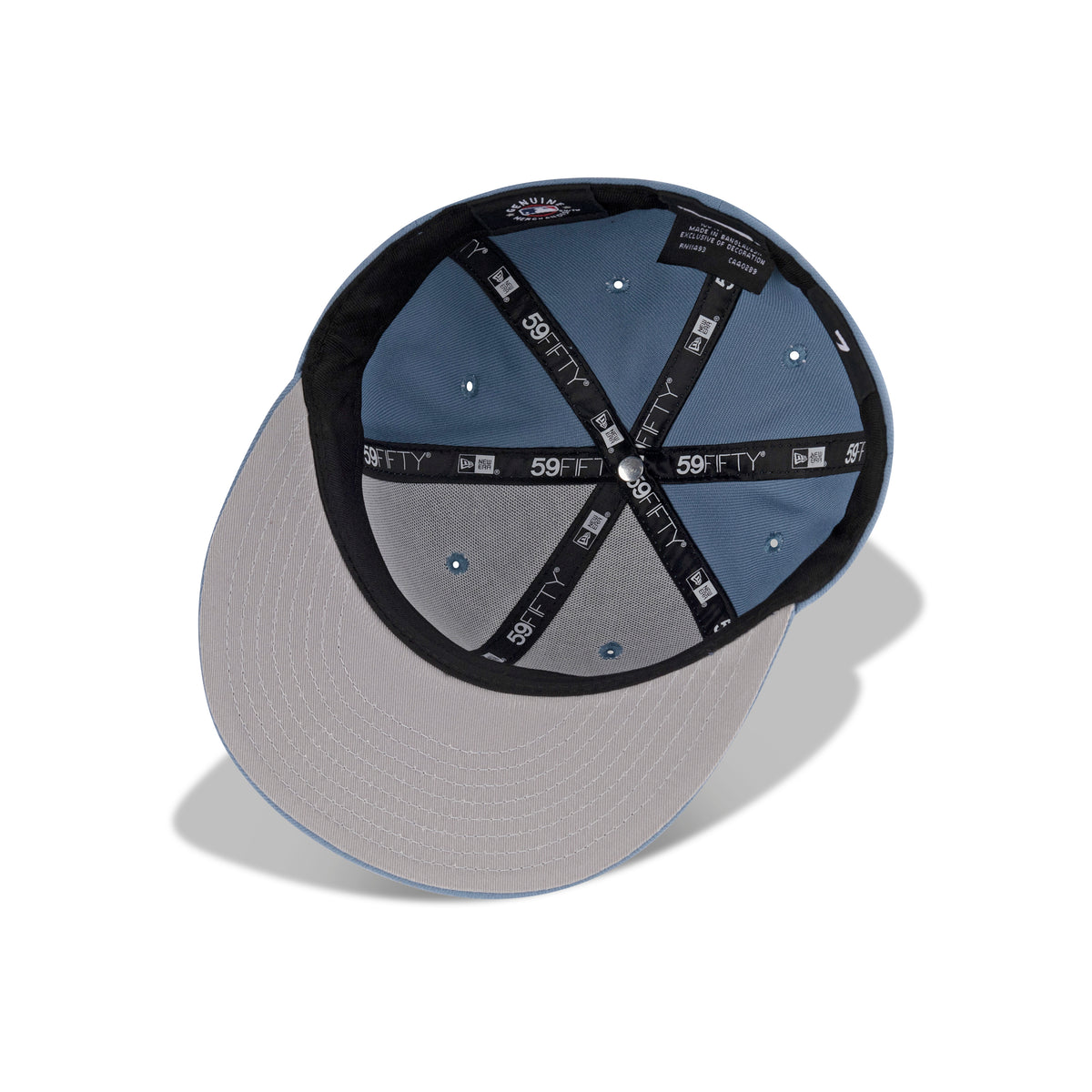 New Era Houston Astros Color Pack Fitted Grey Bottom 