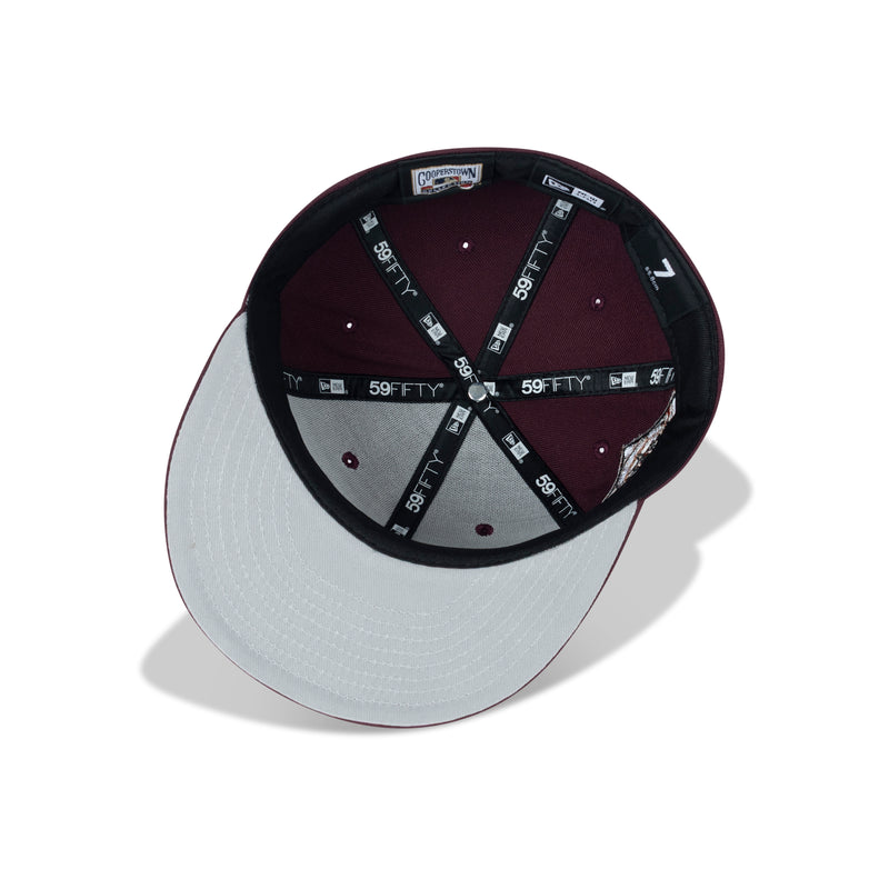 New Era Houston Astros Fitted Grey Bottom 
