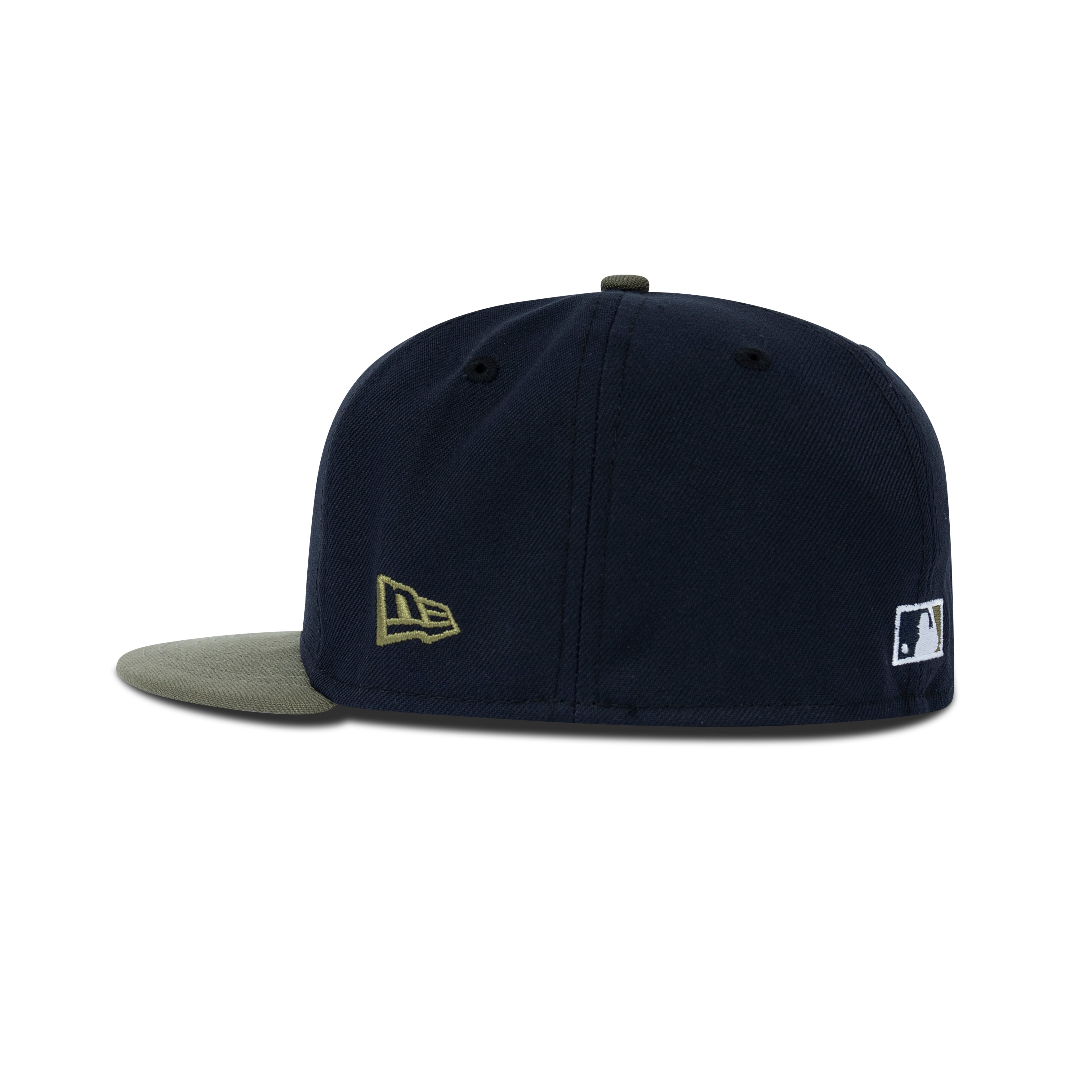 New Era Houston Astros H Logo Fitted Grey Bottom 