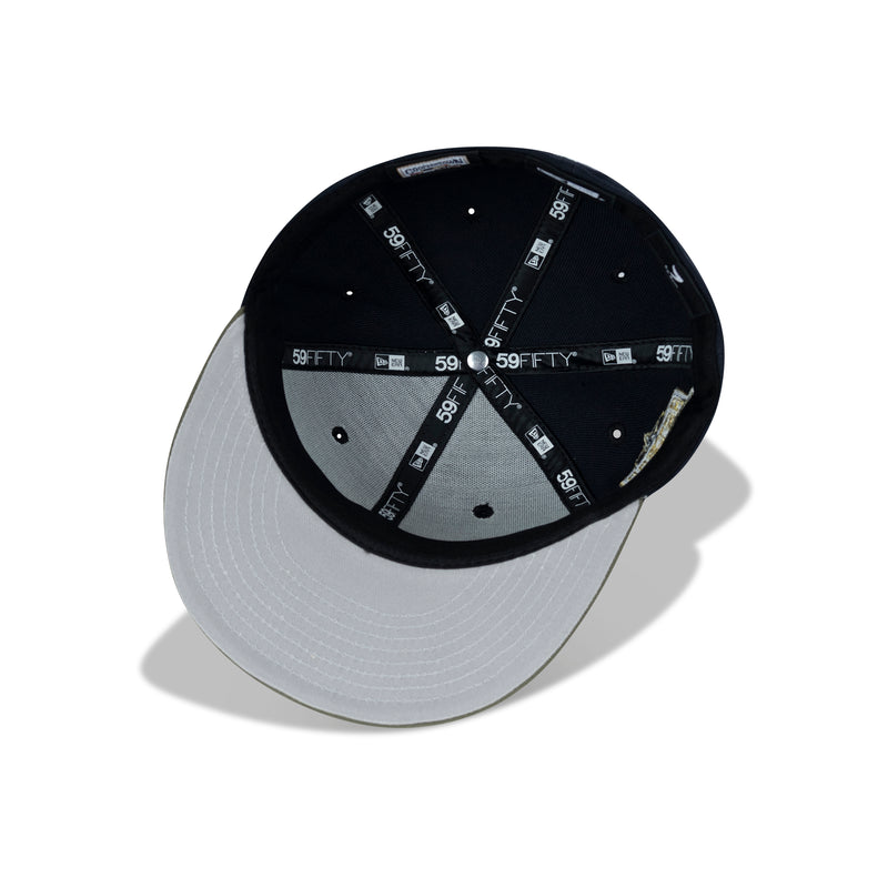 New Era Houston Astros H Logo Fitted Grey Bottom 