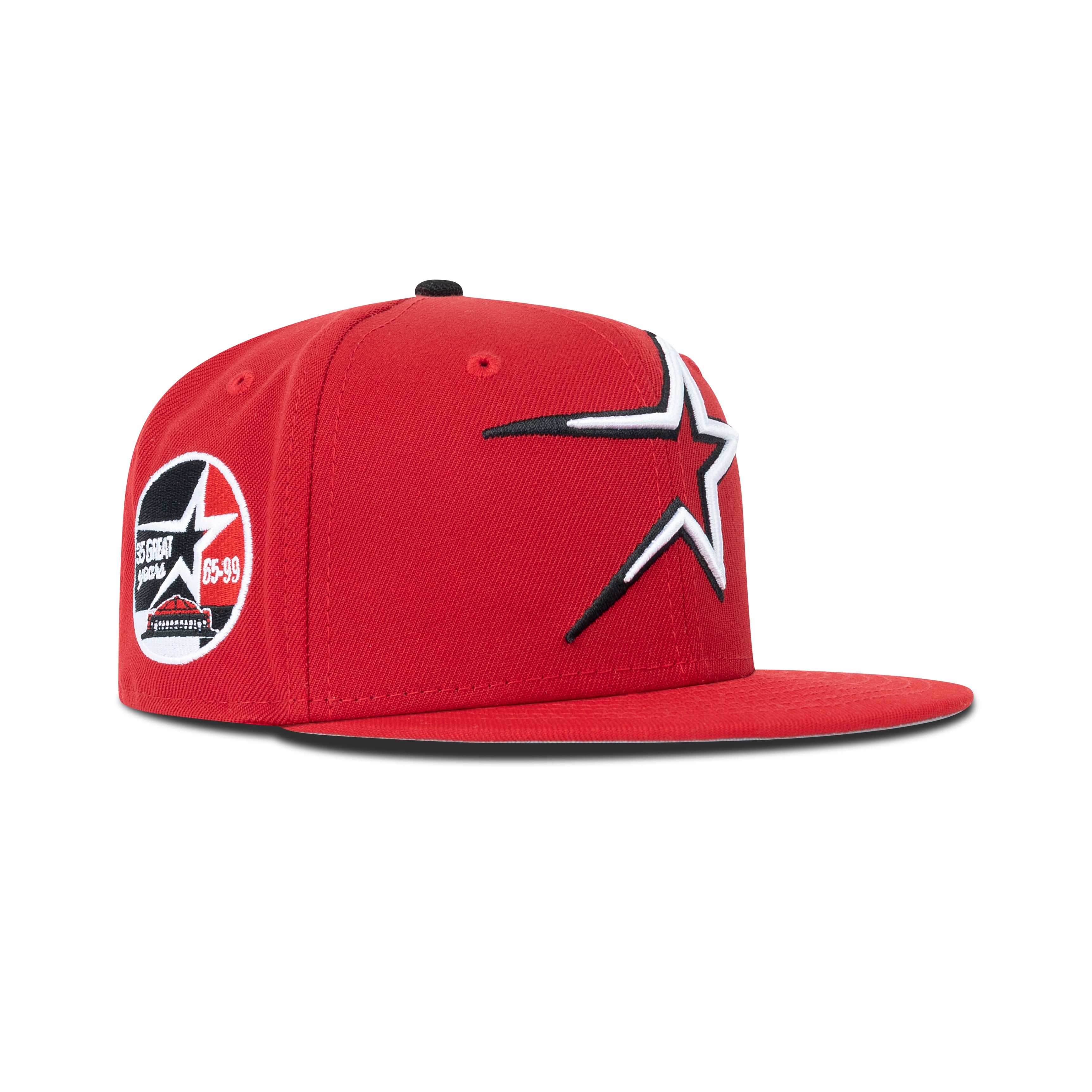 New Era Houston Astros Fitted Grey Bottom 