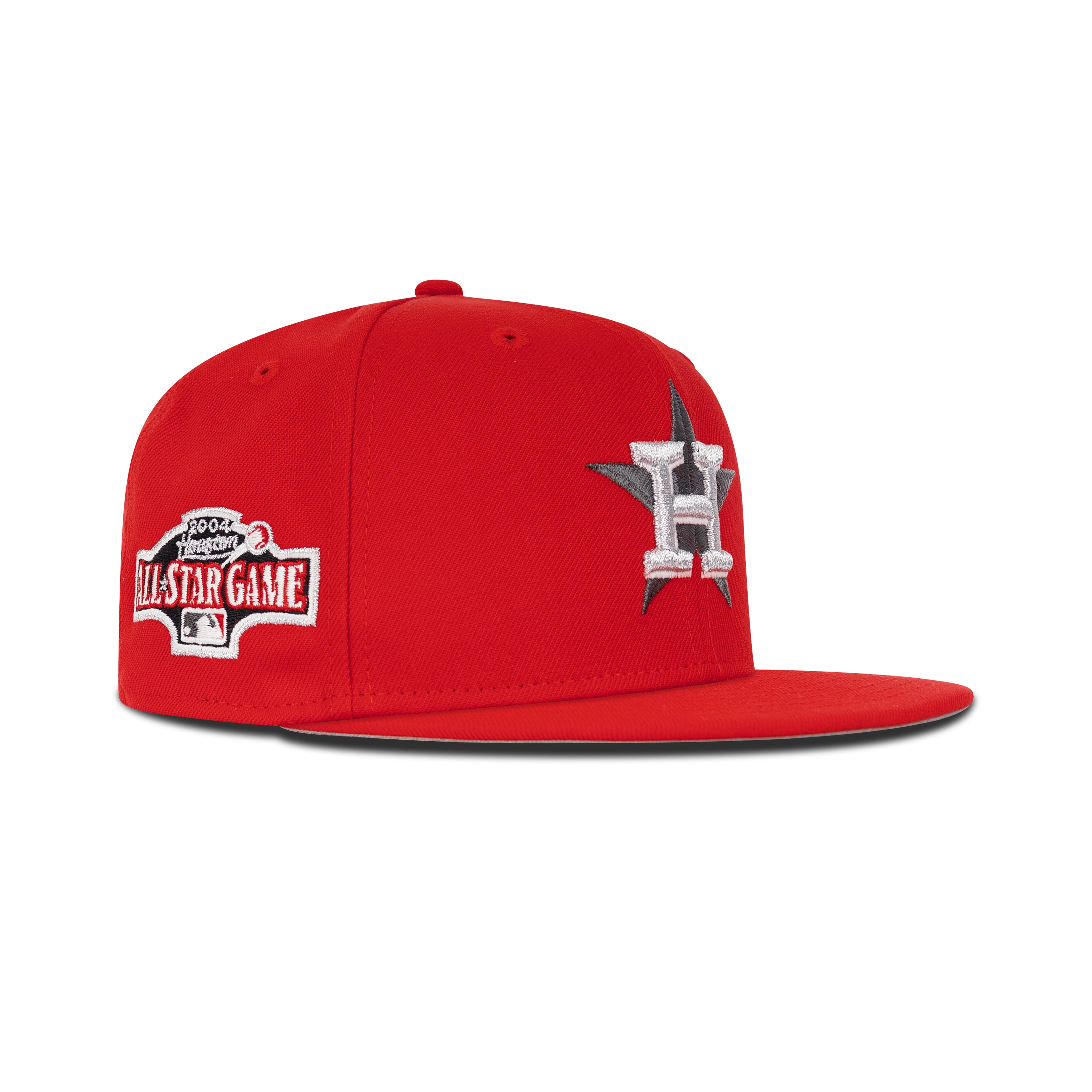 New Era Houston Astros Fitted Grey Bottom 