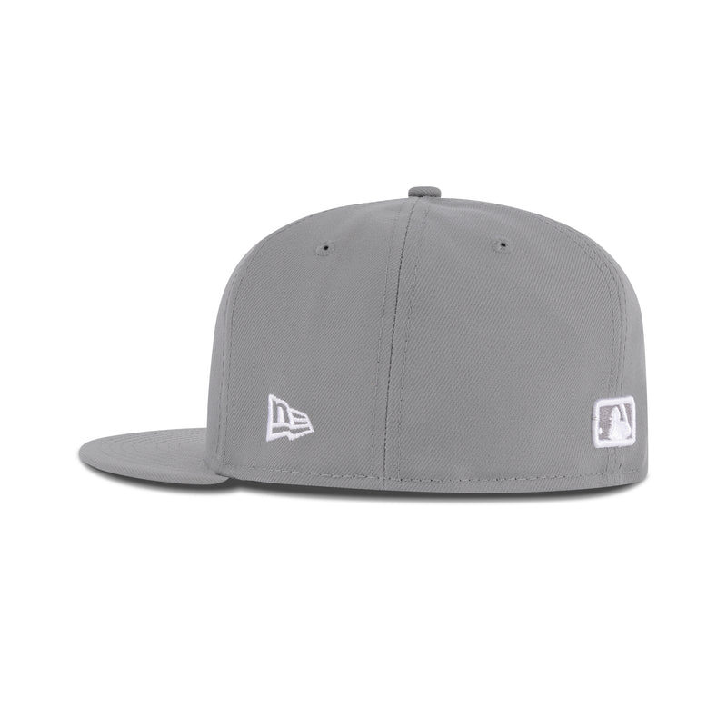 New Era Houston Astros Fitted Grey Bottom “Storm Gray White