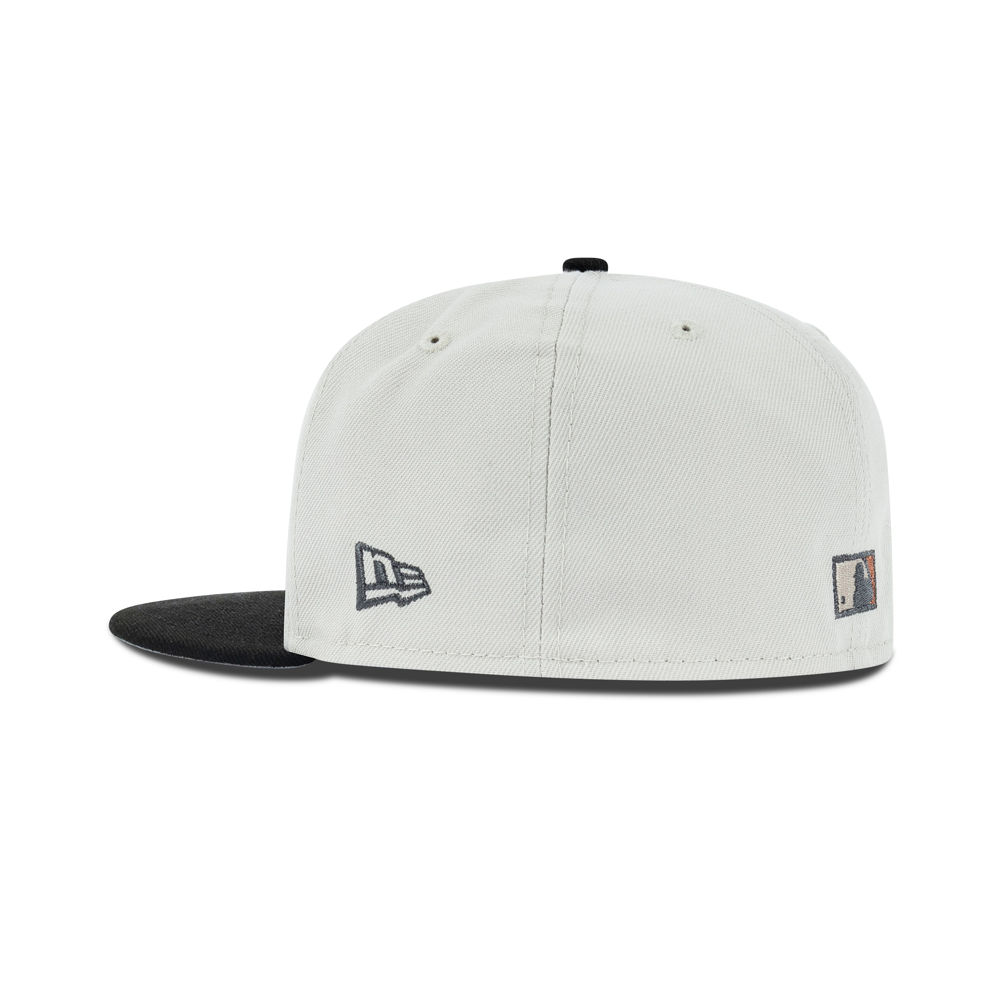 New Era Houston Astros H Logo Fitted Grey Bottom 