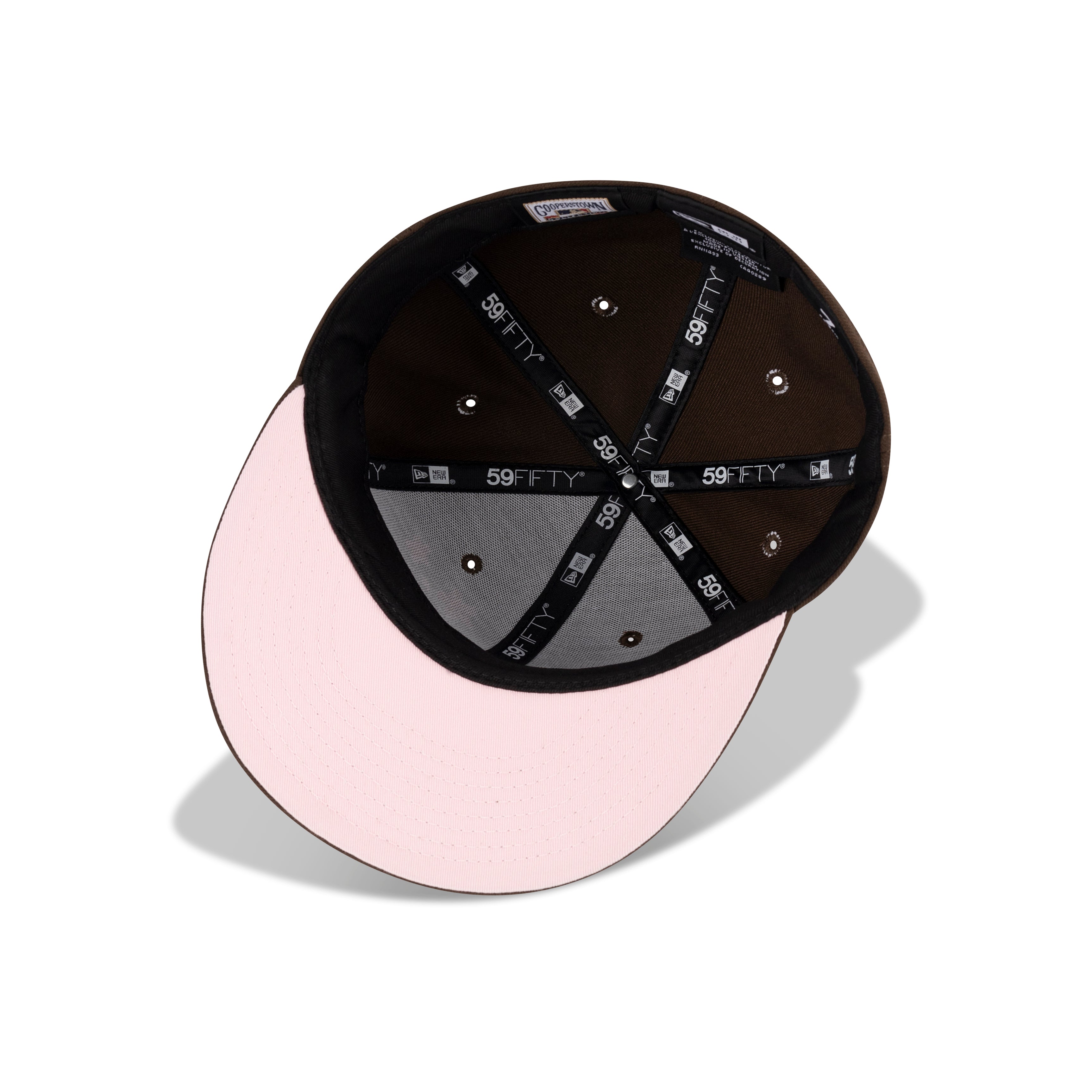 New Era Houston Astros Fitted Pink Bottom 
